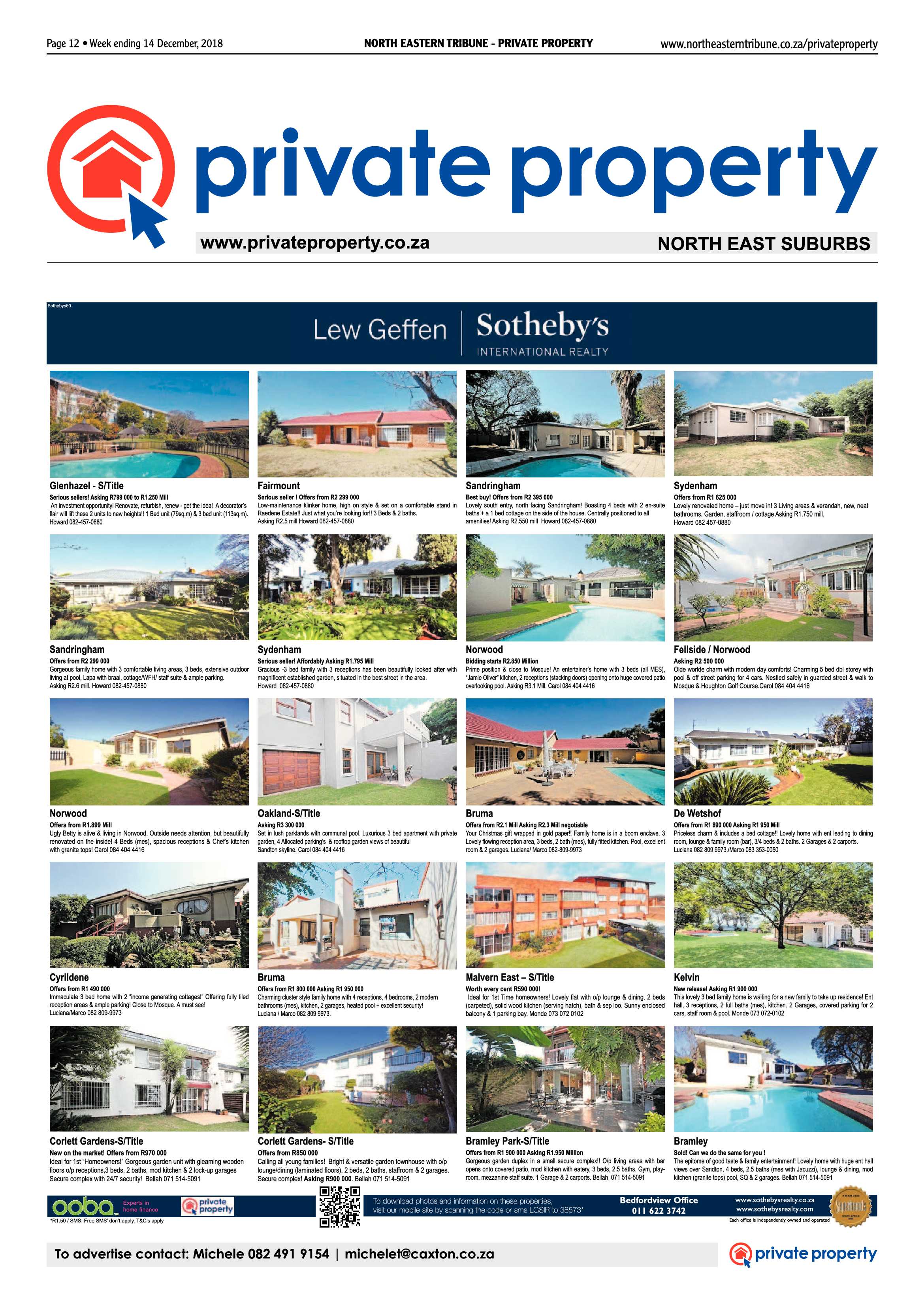 North Eastern Tribune 14 December, 2018 page 12