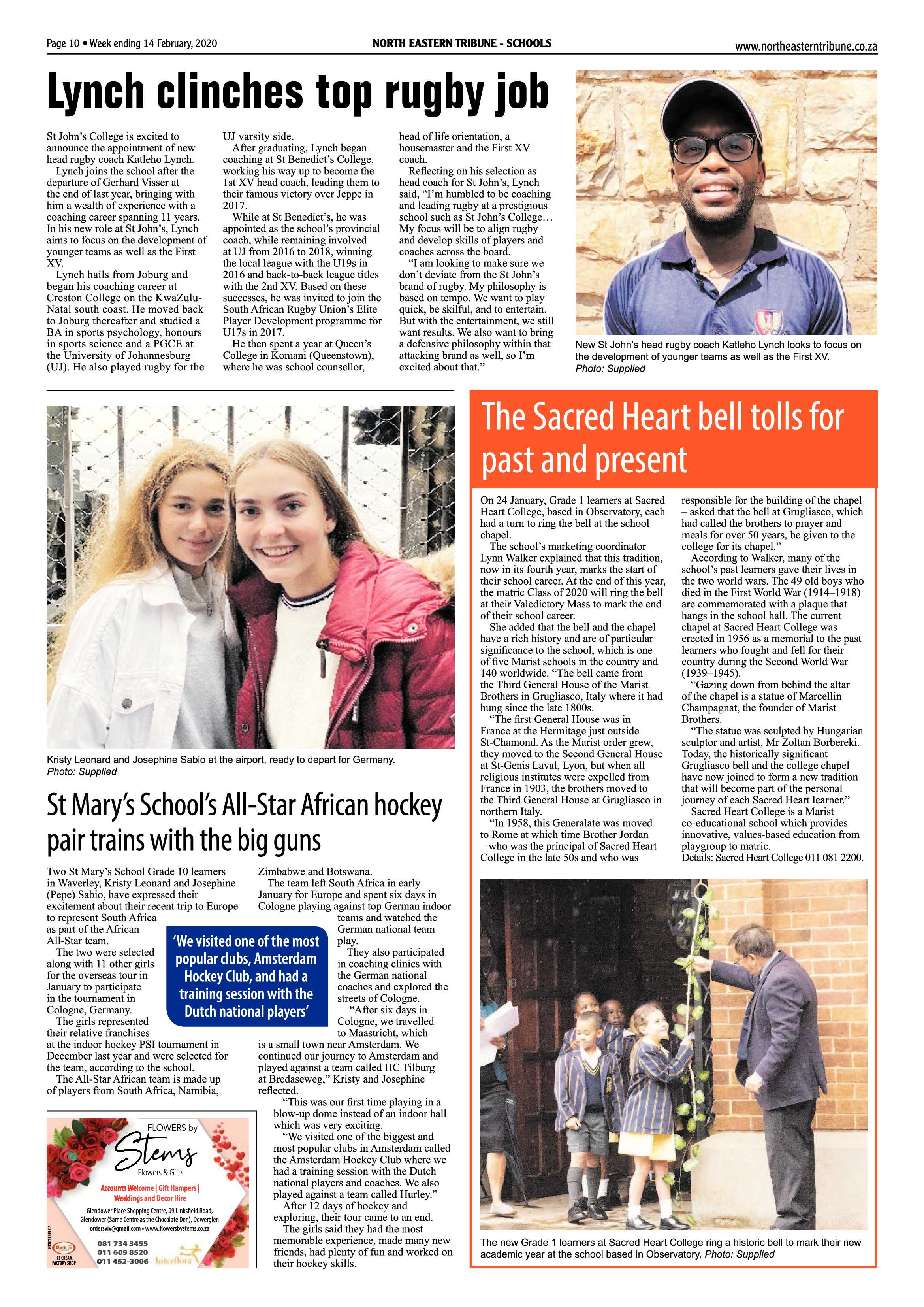 North Eastern Tribune 14 February 2020 page 10