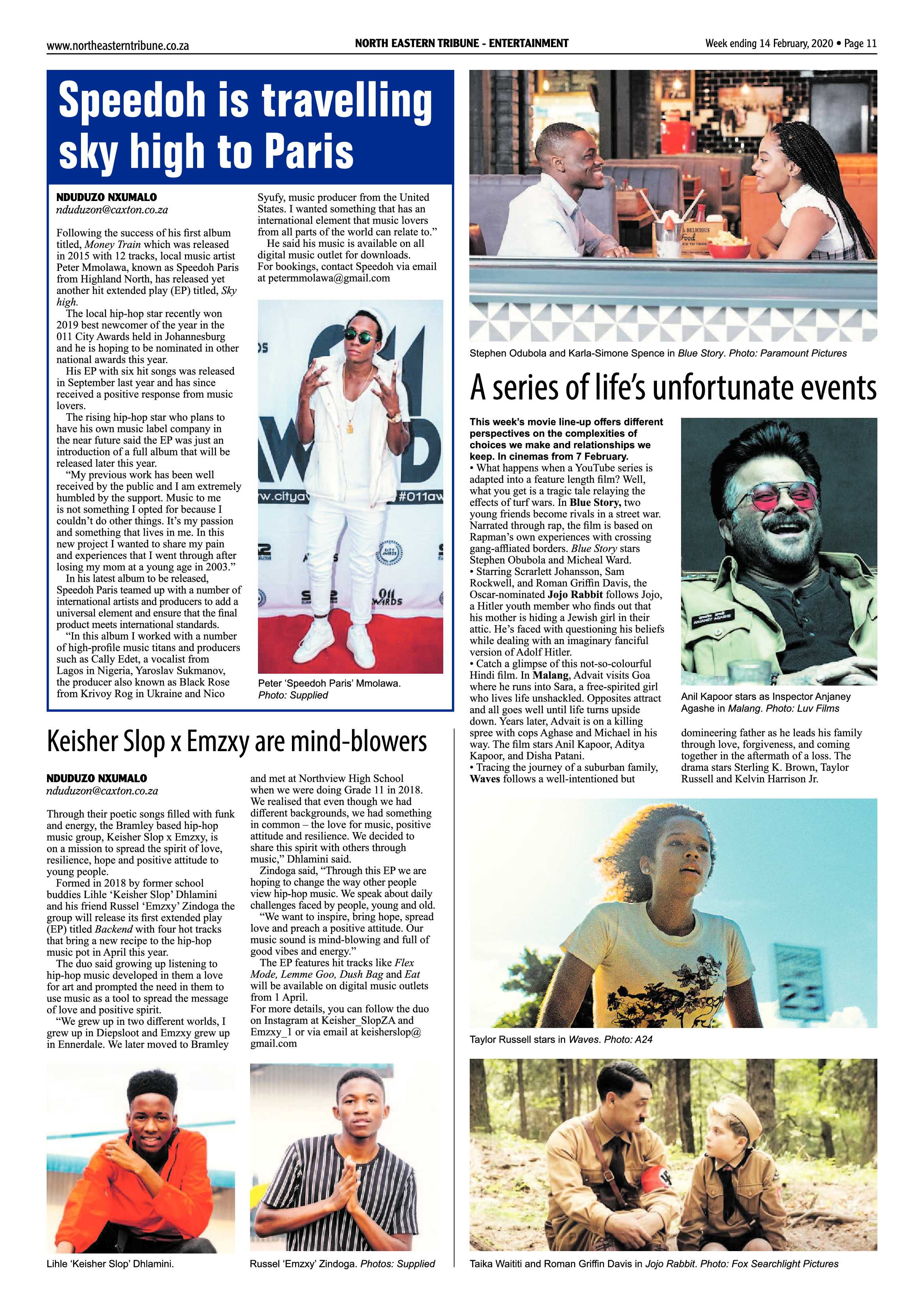 North Eastern Tribune 14 February 2020 page 11