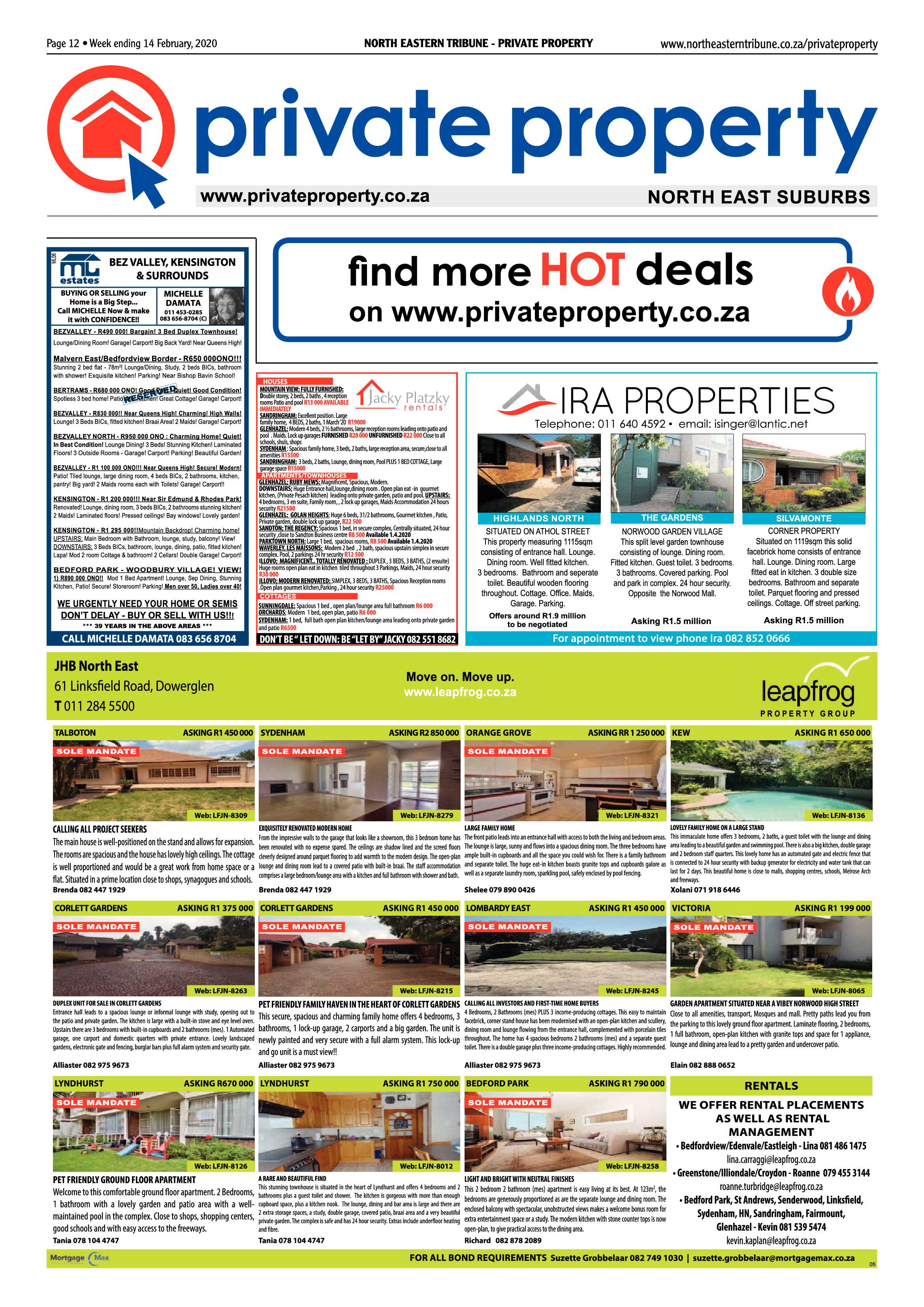 North Eastern Tribune 14 February 2020 page 12