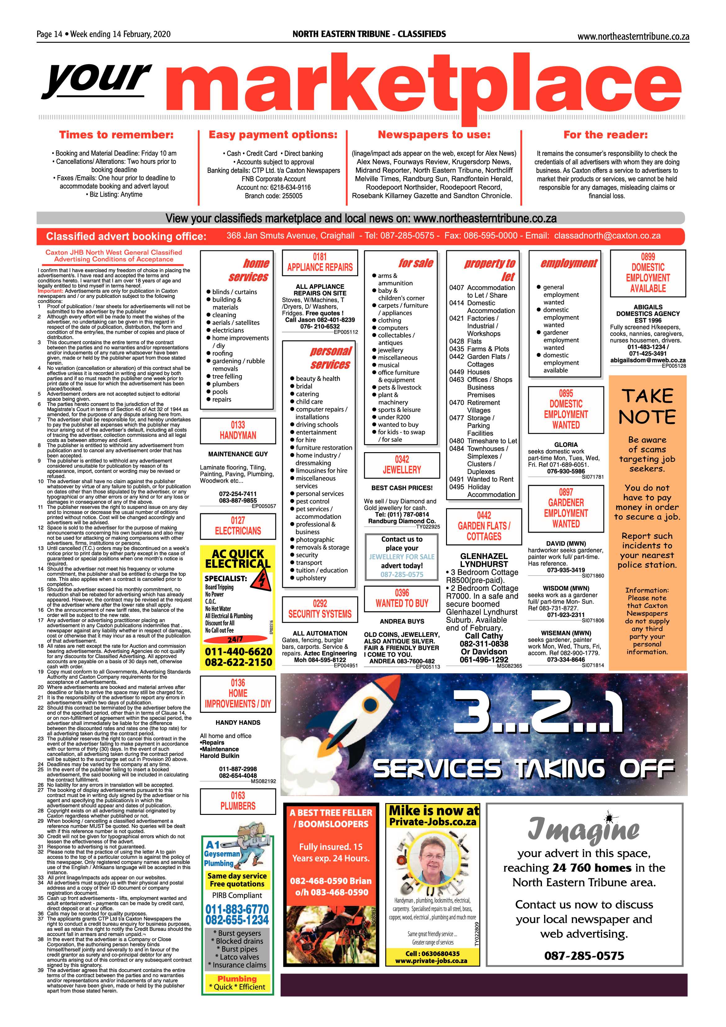 North Eastern Tribune 14 February 2020 page 14