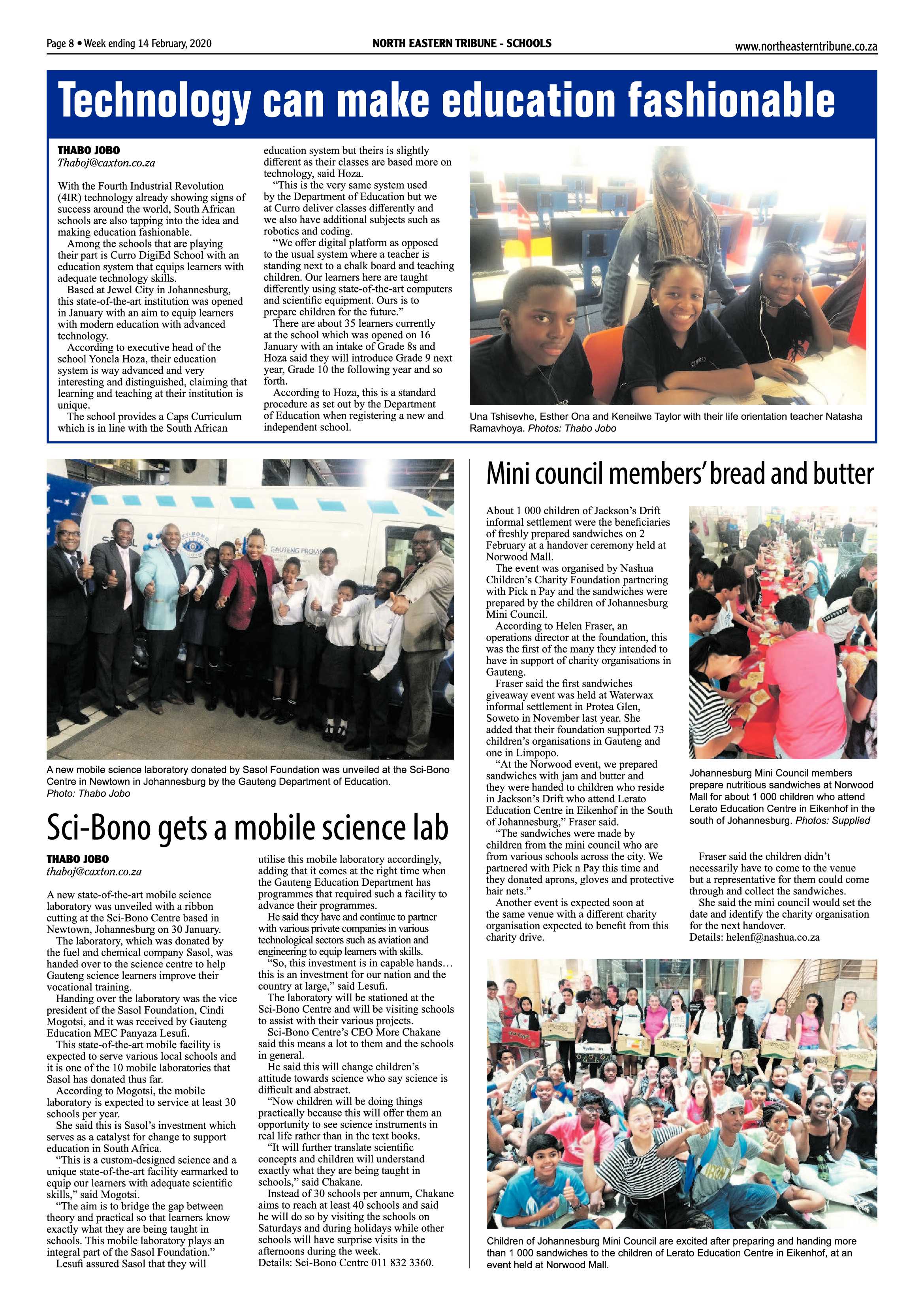 North Eastern Tribune 14 February 2020 page 8