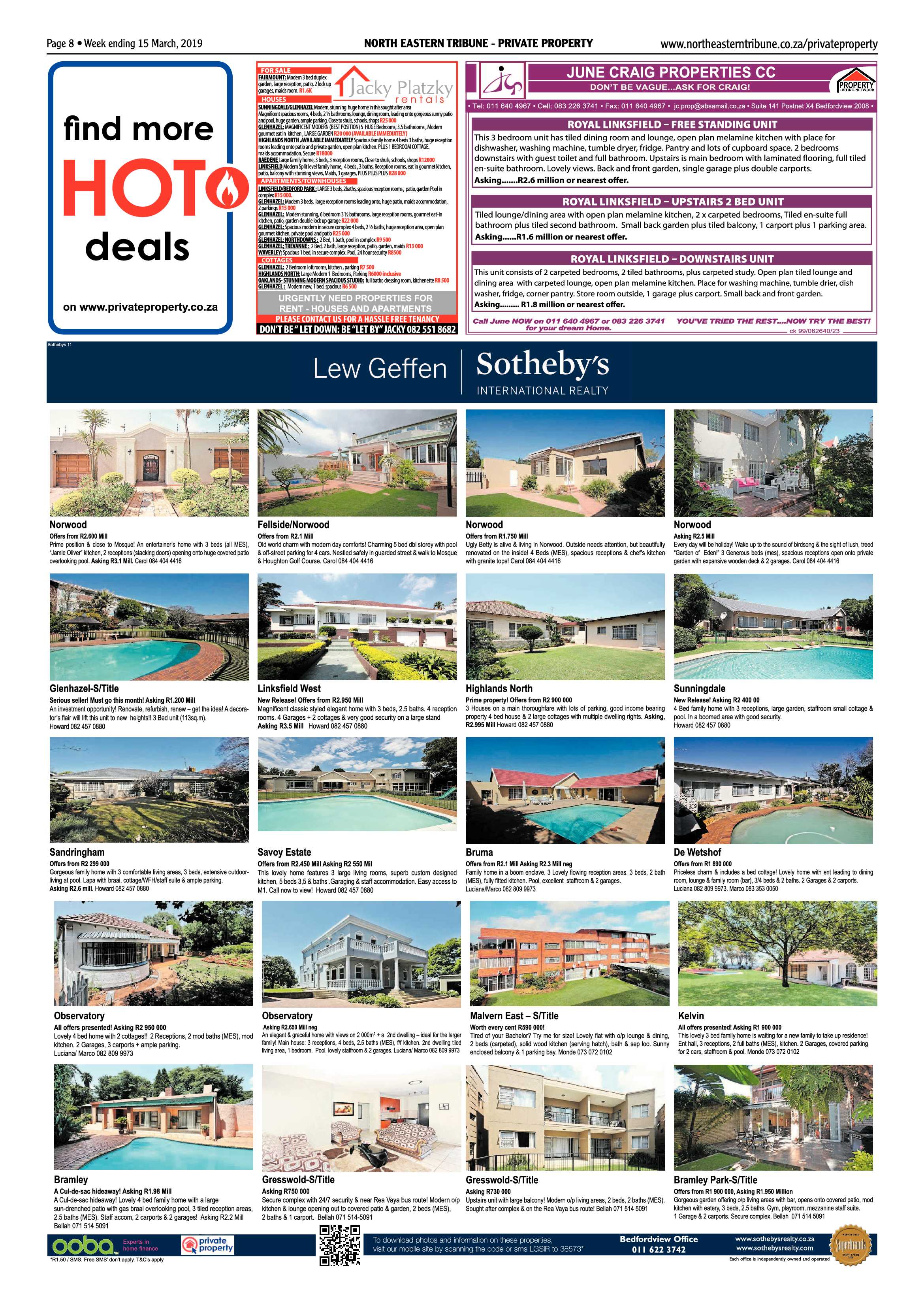 North Eastern Tribune 15 March, 2019 page 8