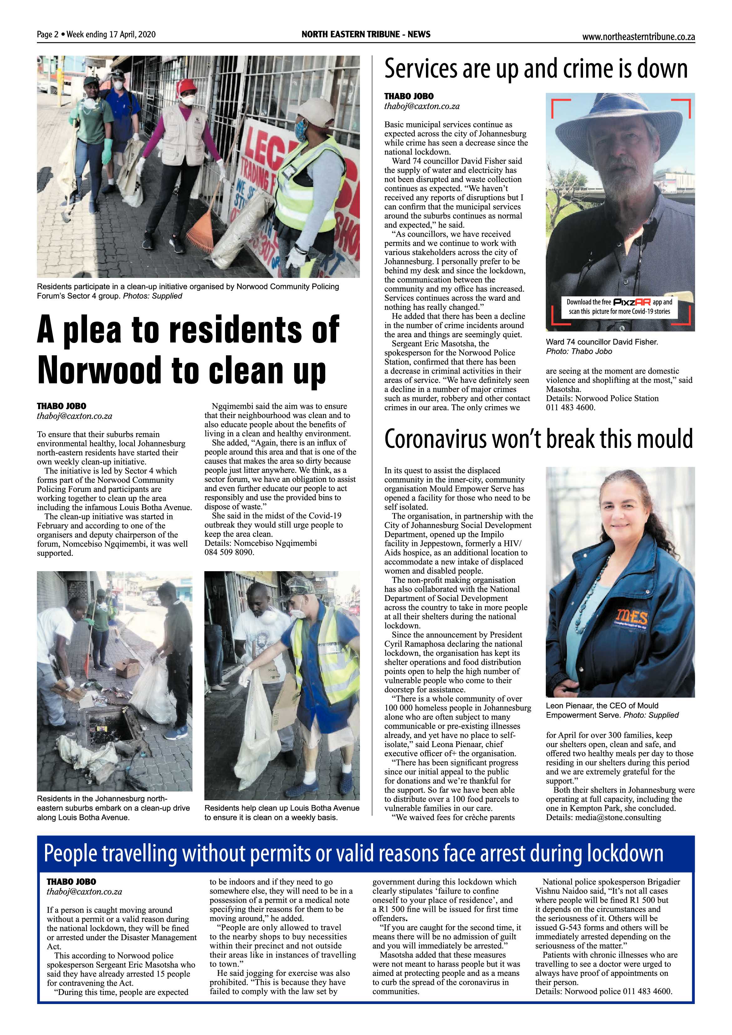 North Eastern Tribune 17 April 2020 page 2