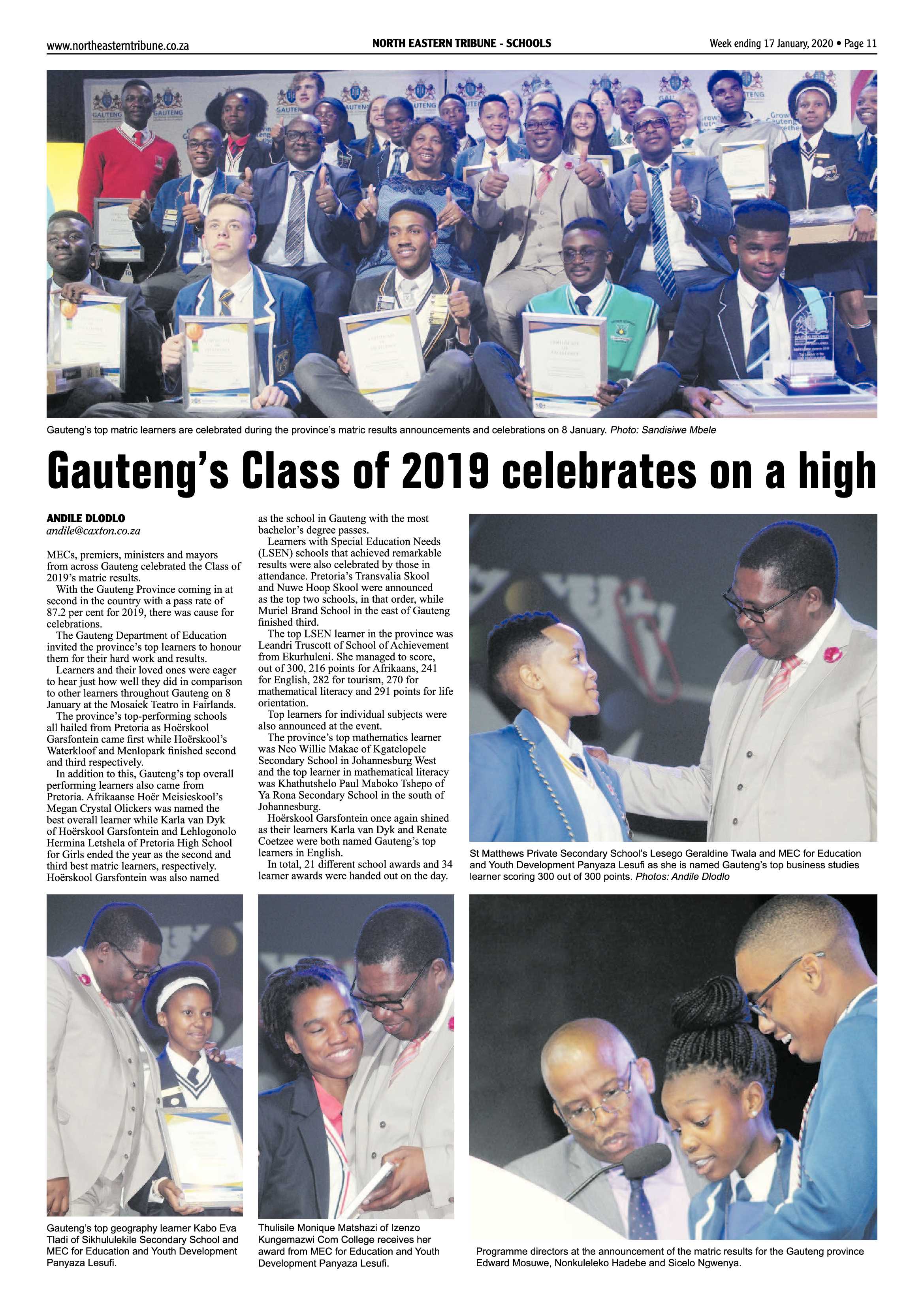 North Eastern Tribune 17 January 2020 page 11