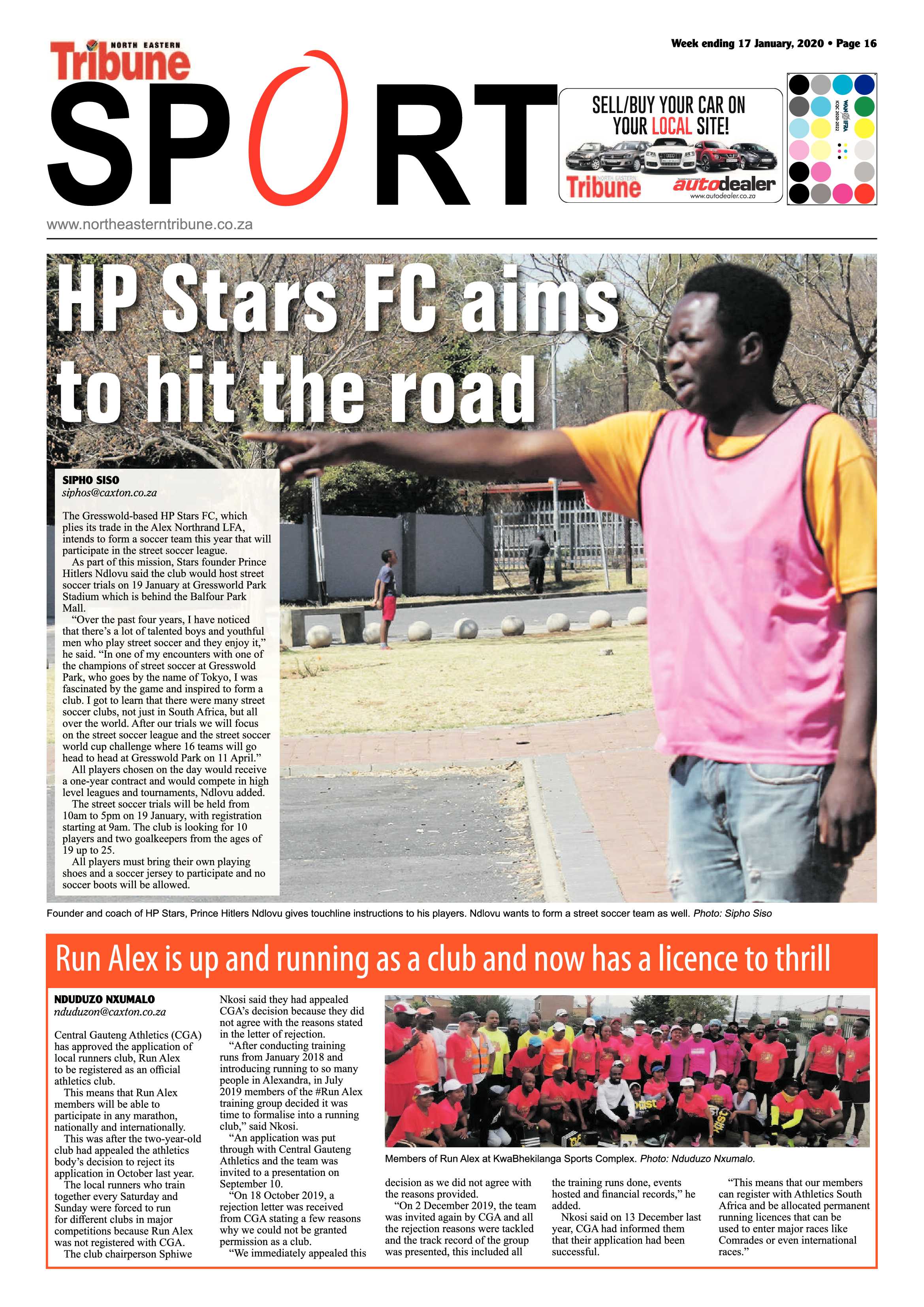 North Eastern Tribune 17 January 2020 page 16
