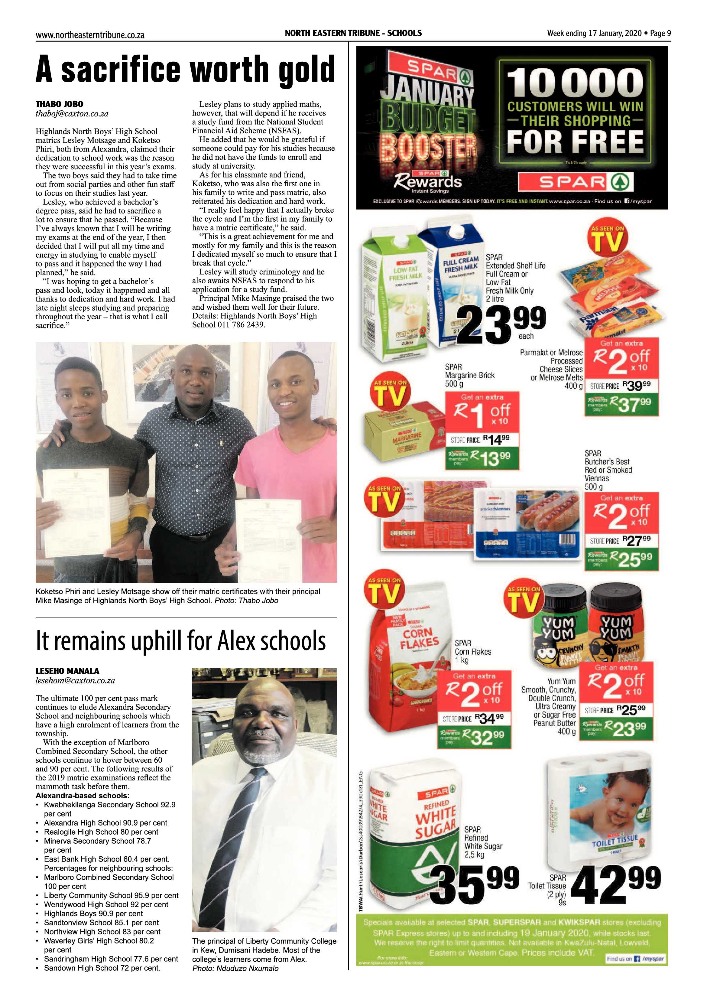 North Eastern Tribune 17 January 2020 page 9