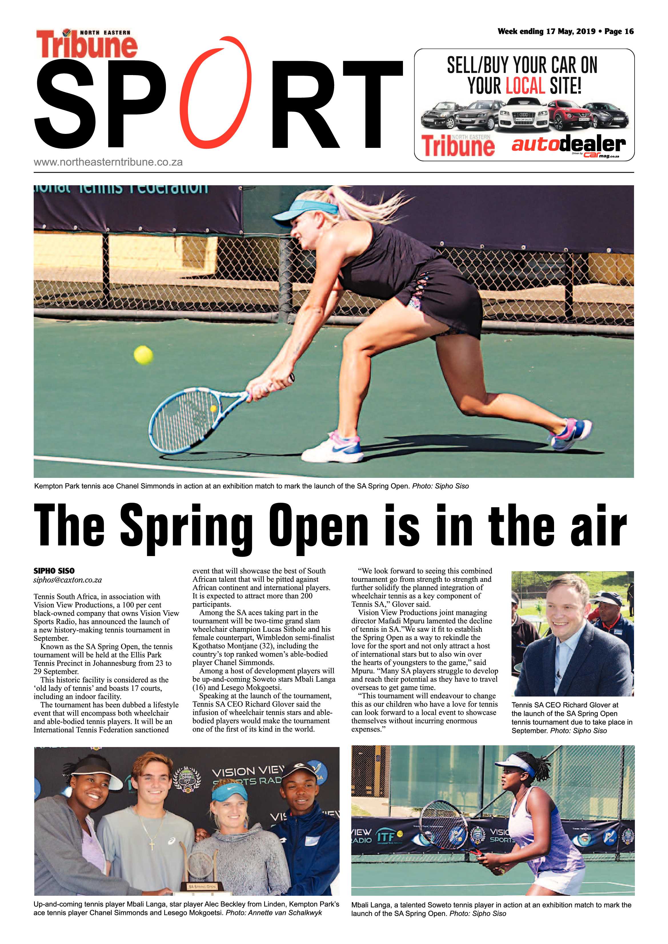 North Eastern Tribune 17 May, 2019 page 16
