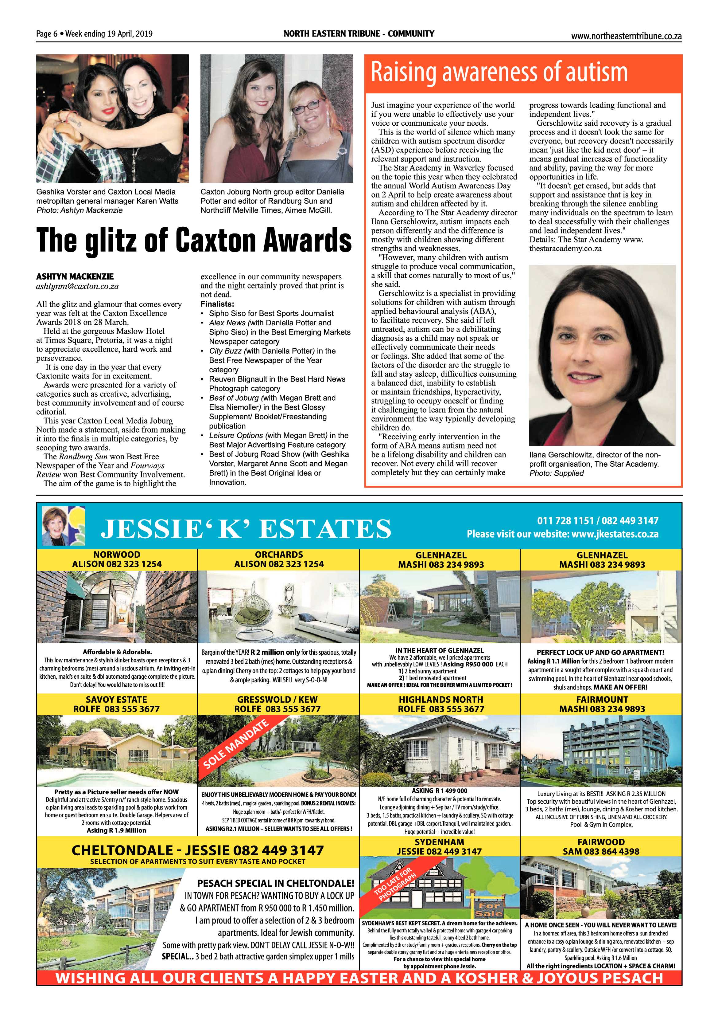 North Eastern Tribune 19 April, 2019 page 6