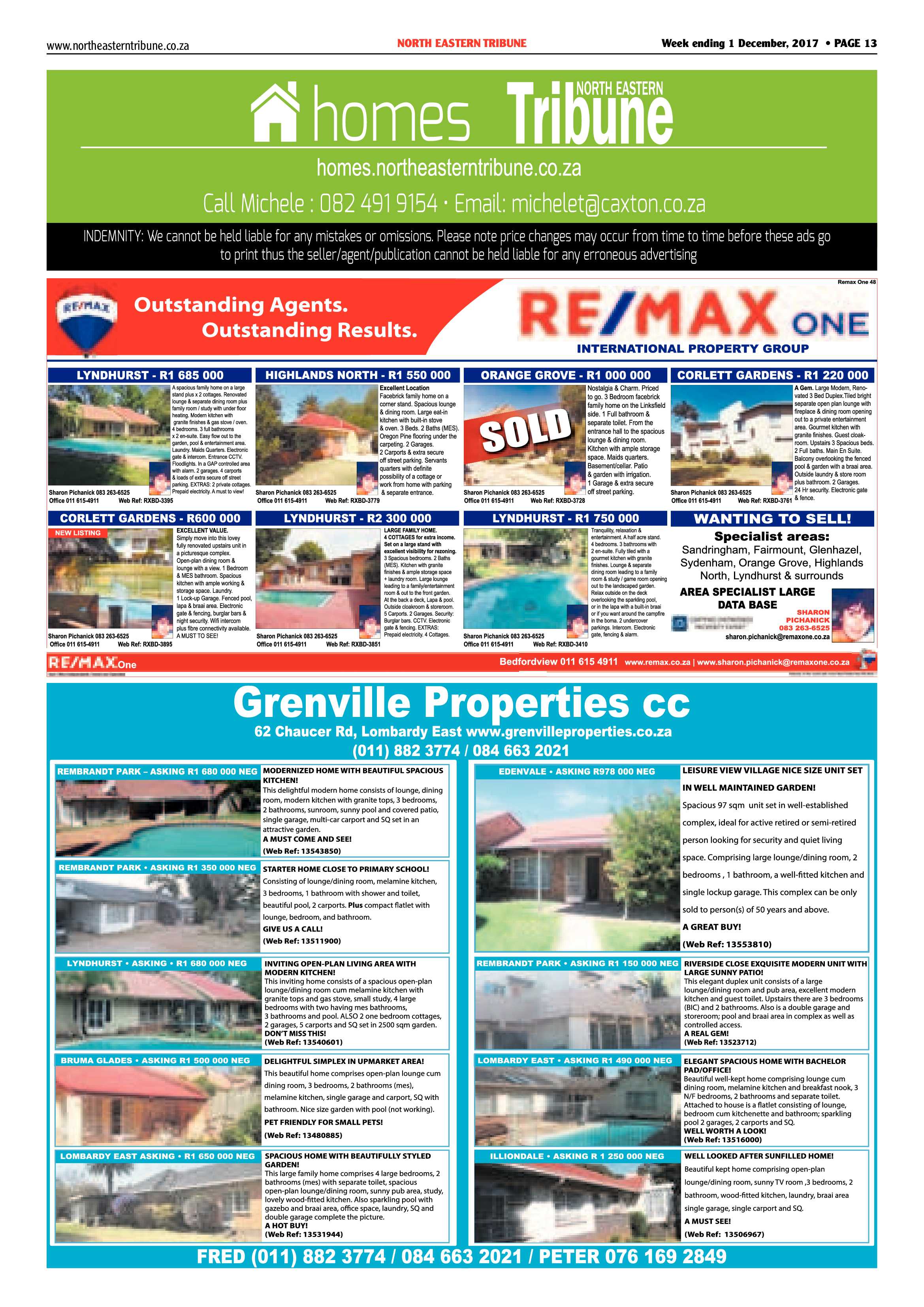 North Eastern Tribune 1 December page 13