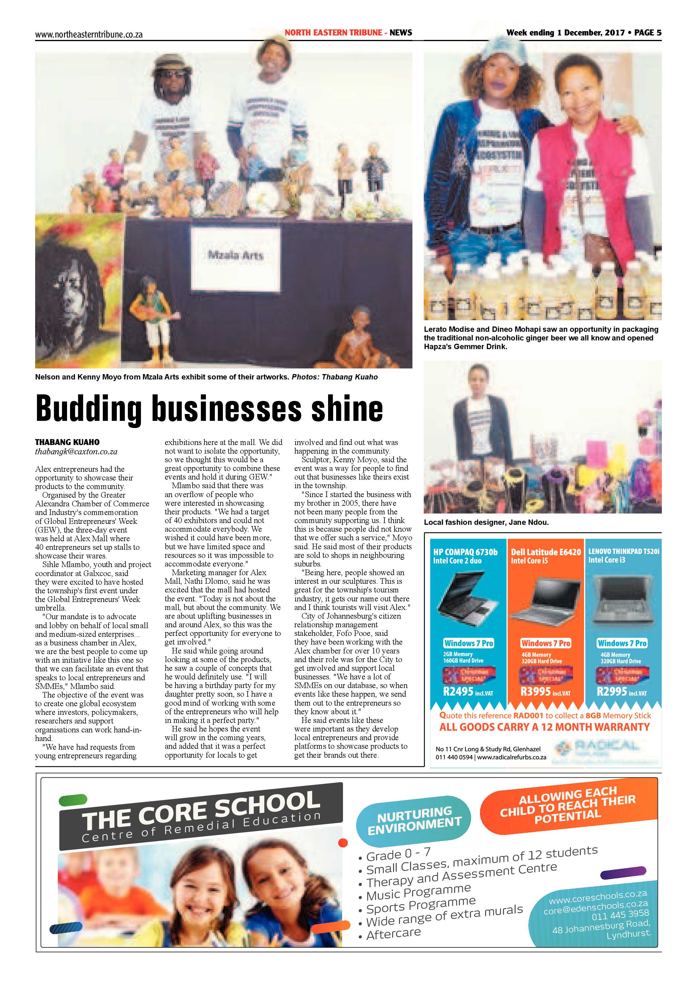 North Eastern Tribune 1 December page 5