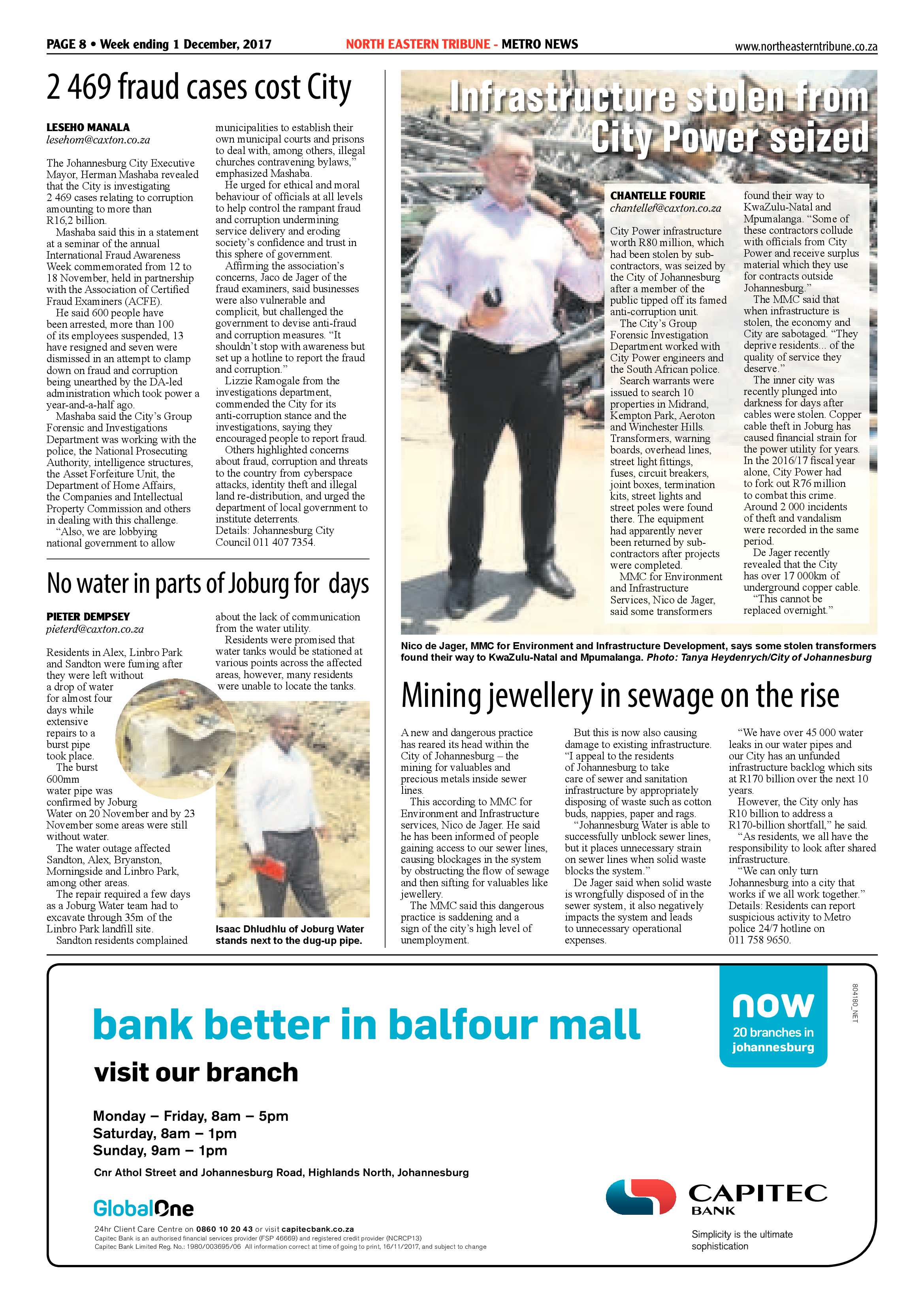 North Eastern Tribune 1 December page 8