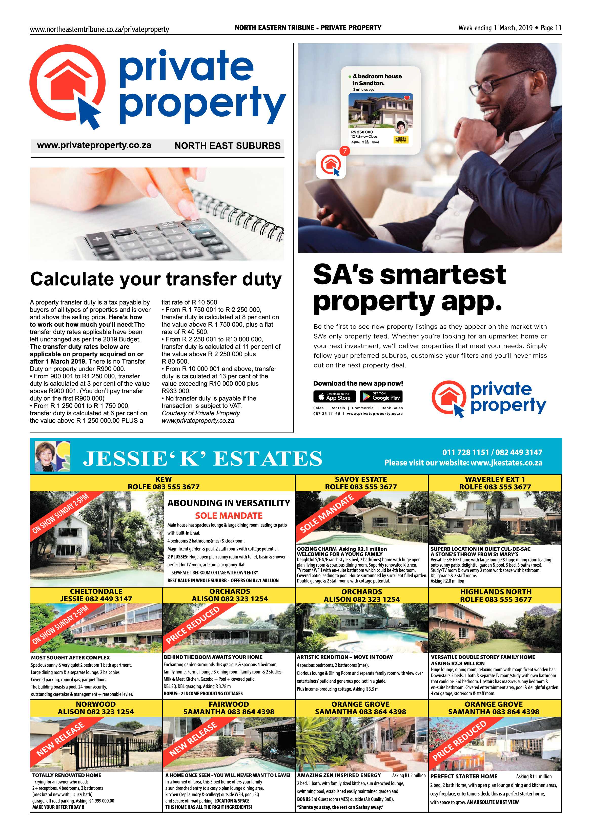 North Eastern Tribune 1 March, 2019 page 11