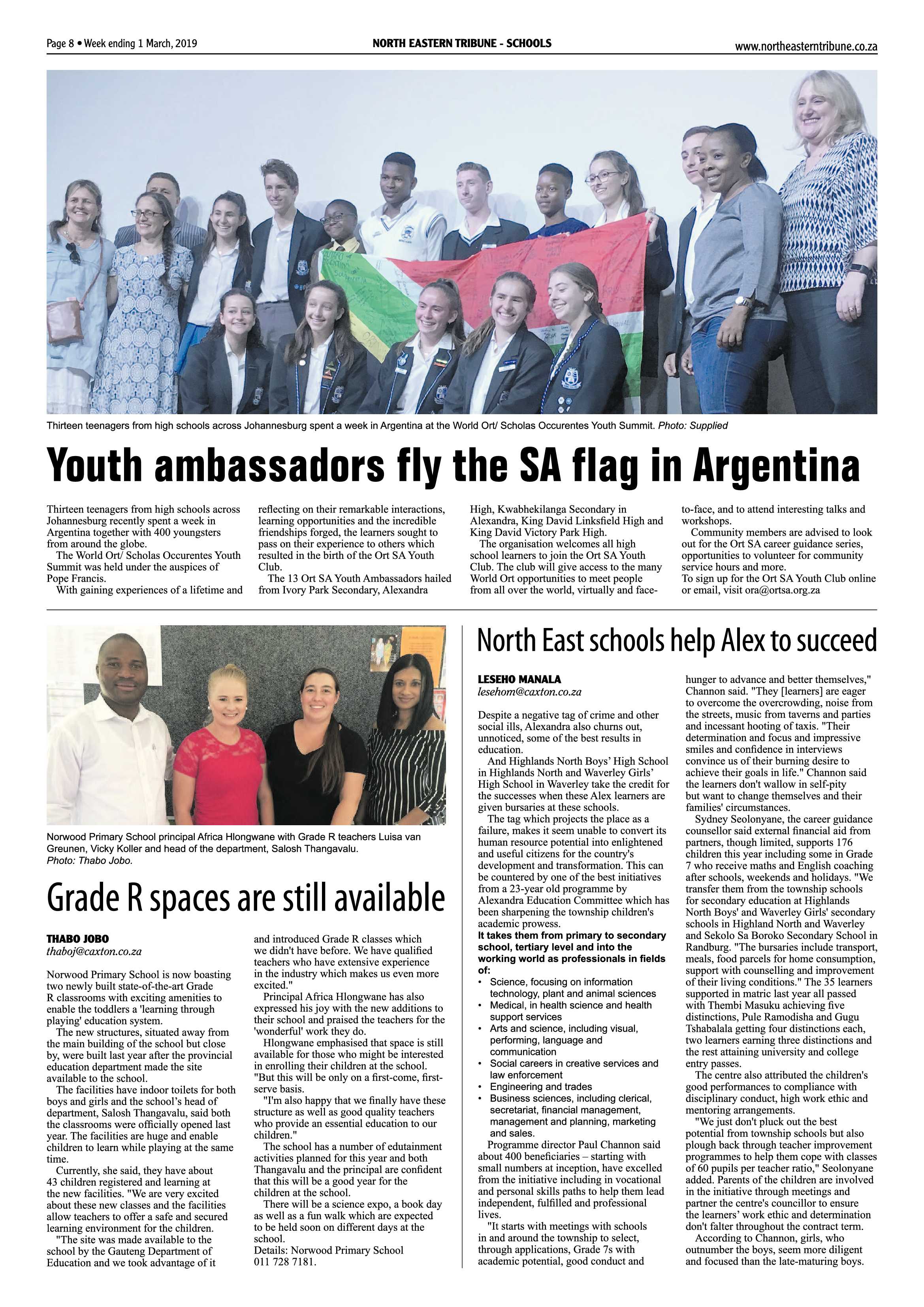 North Eastern Tribune 1 March, 2019 page 8