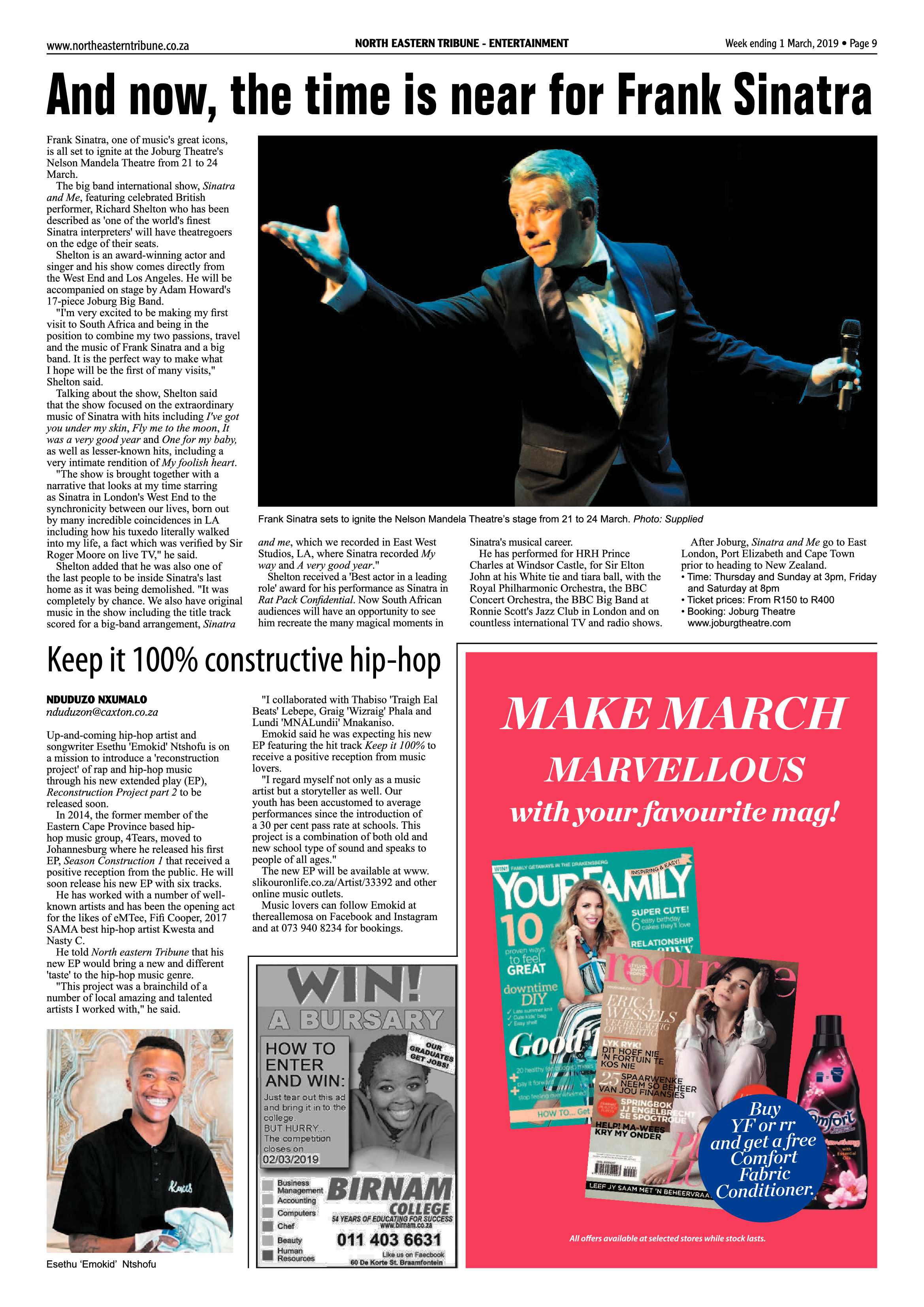 North Eastern Tribune 1 March, 2019 page 9