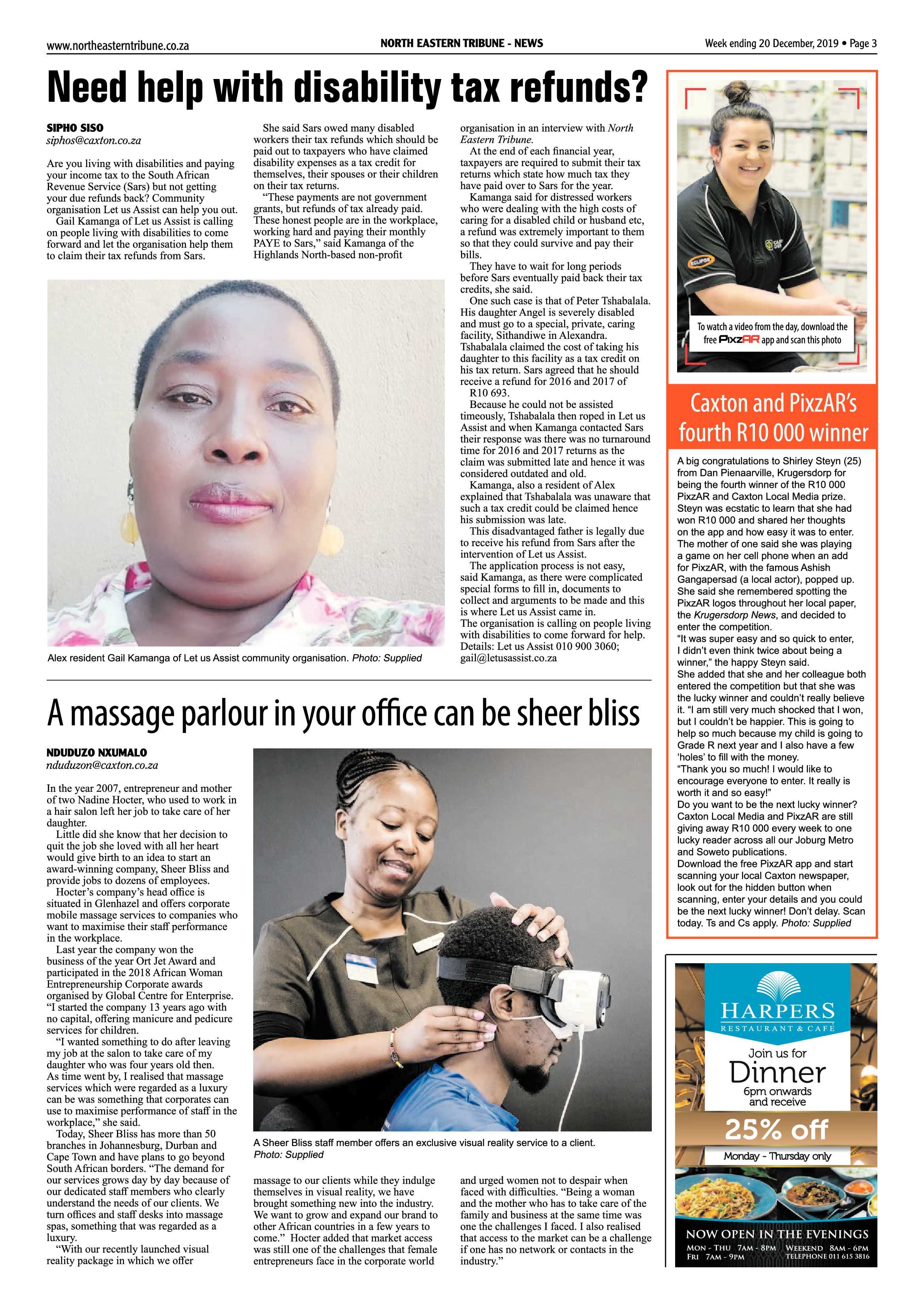 North Eastern Tribune 20 December 2019 page 3