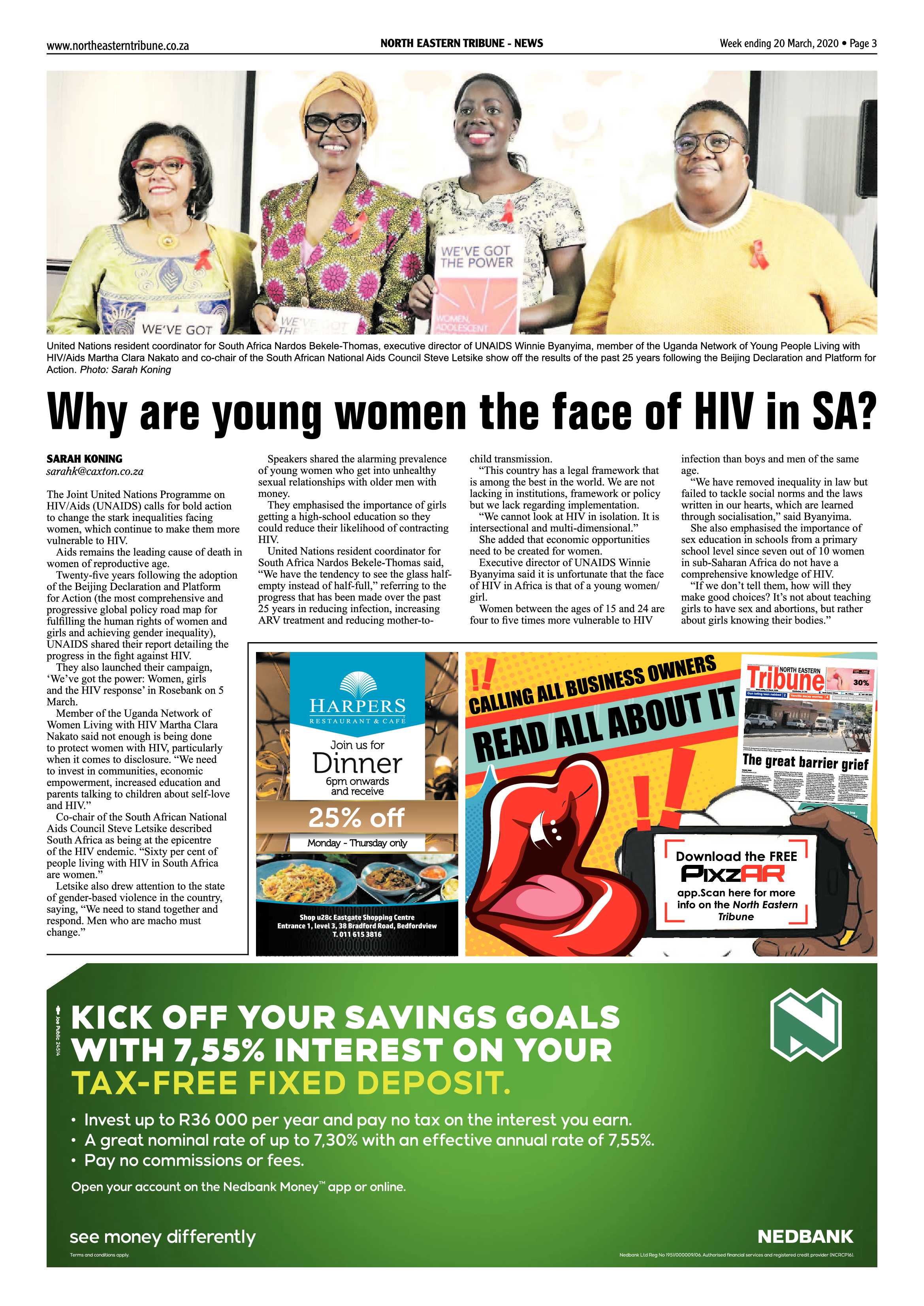 North Eastern Tribune 20 March 2020 page 3