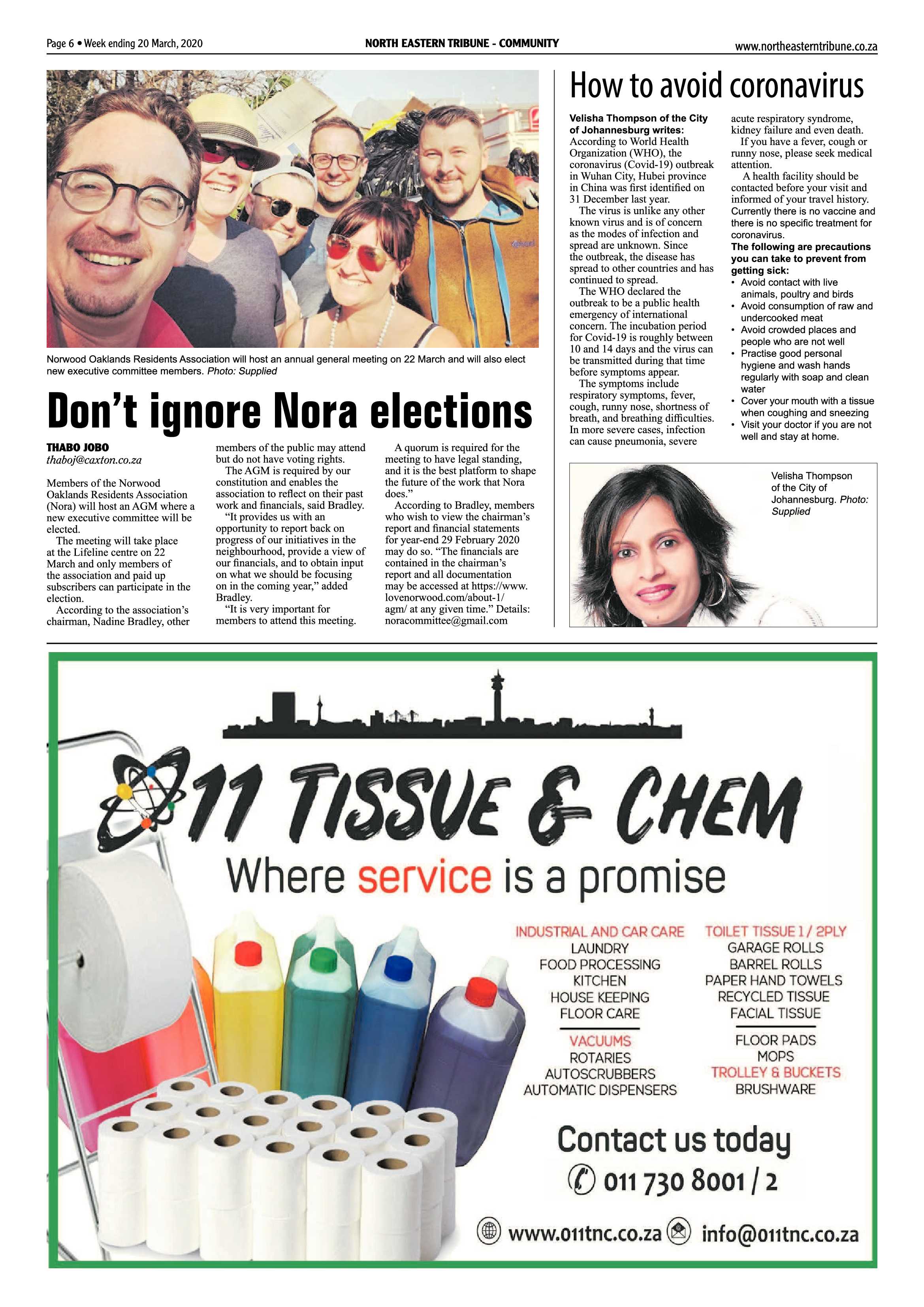 North Eastern Tribune 20 March 2020 page 6