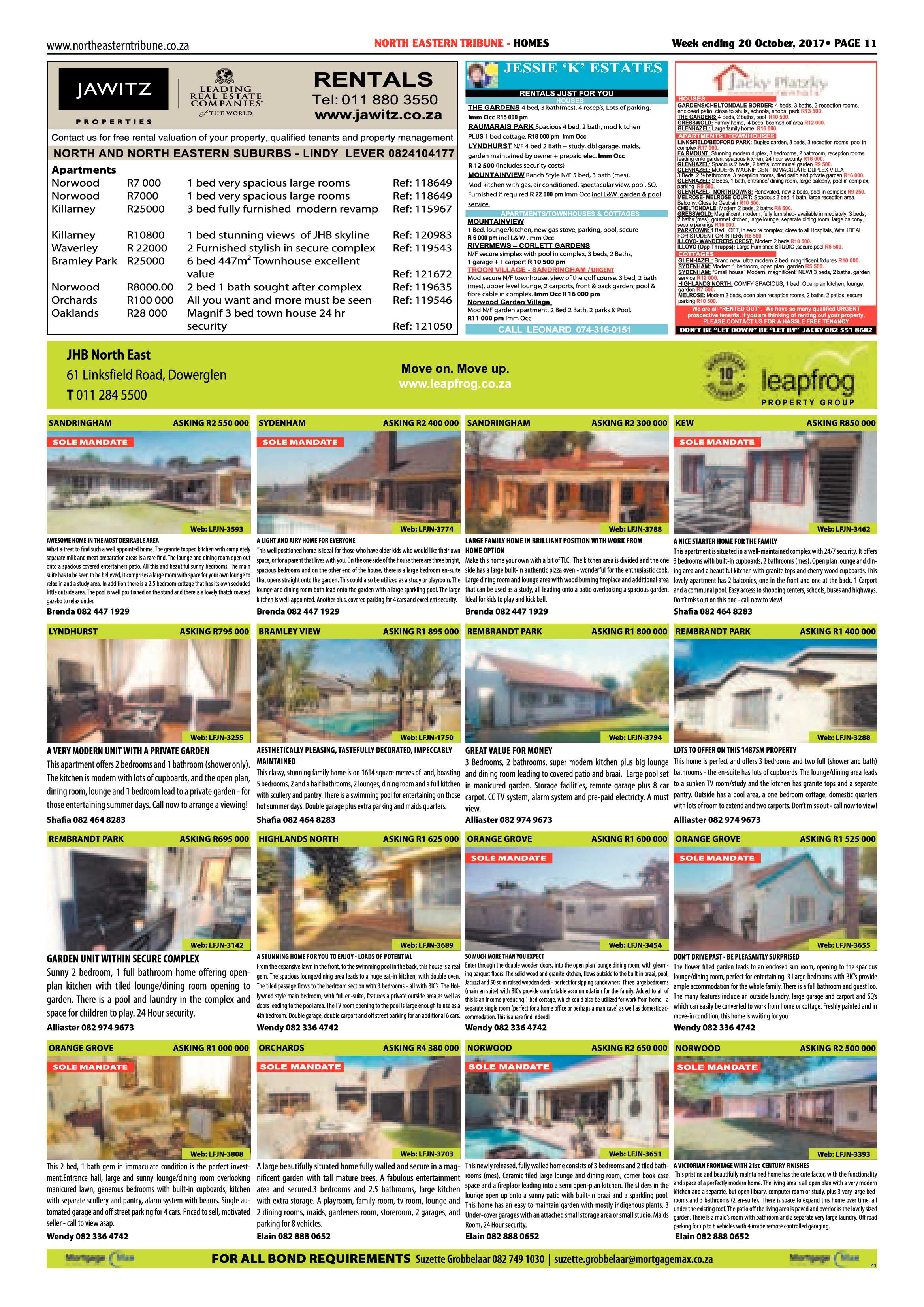 North Eastern Tirbune 20 October 2017 page 11