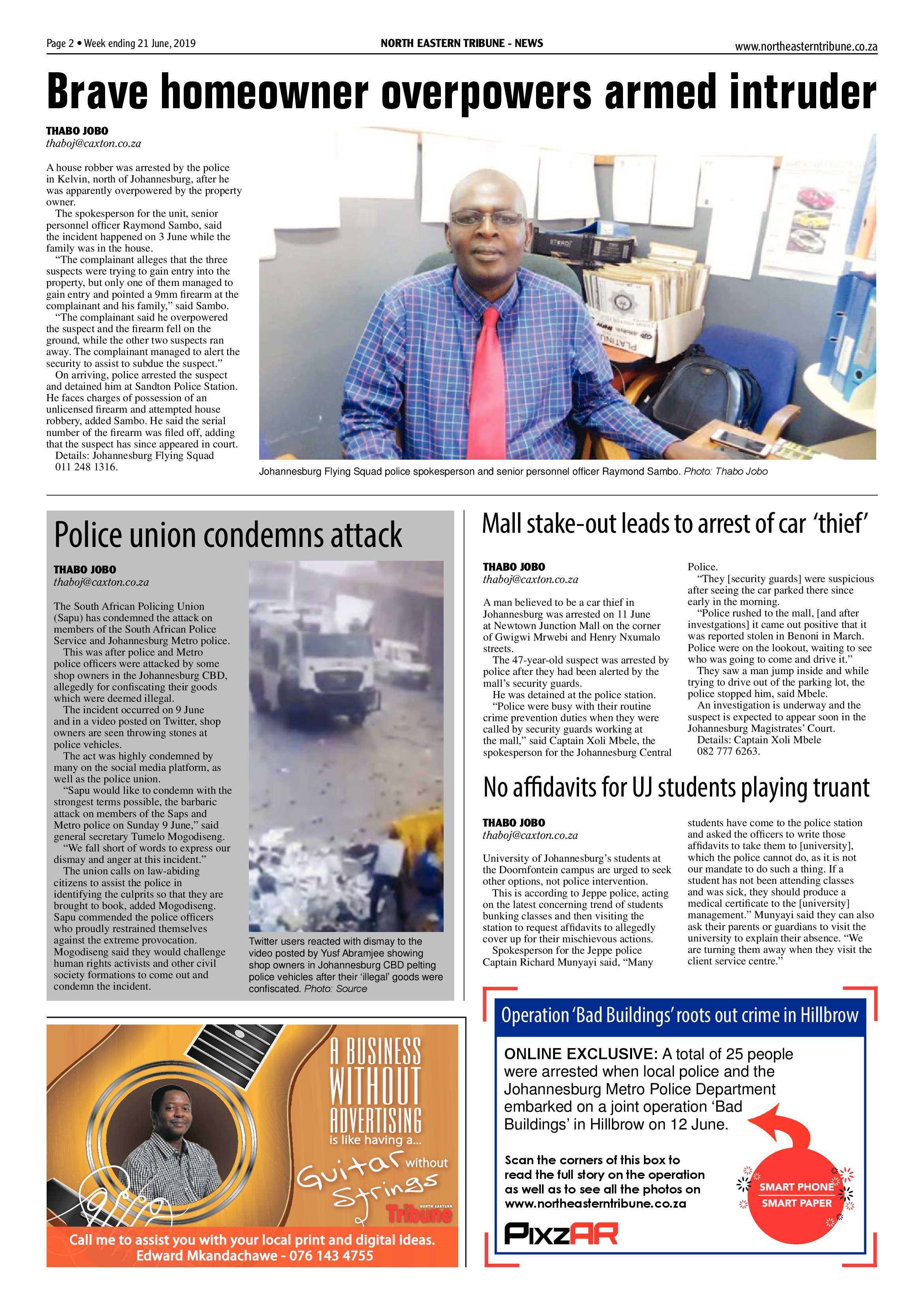 North Eastern Tribune 21 June, 2019 page 2