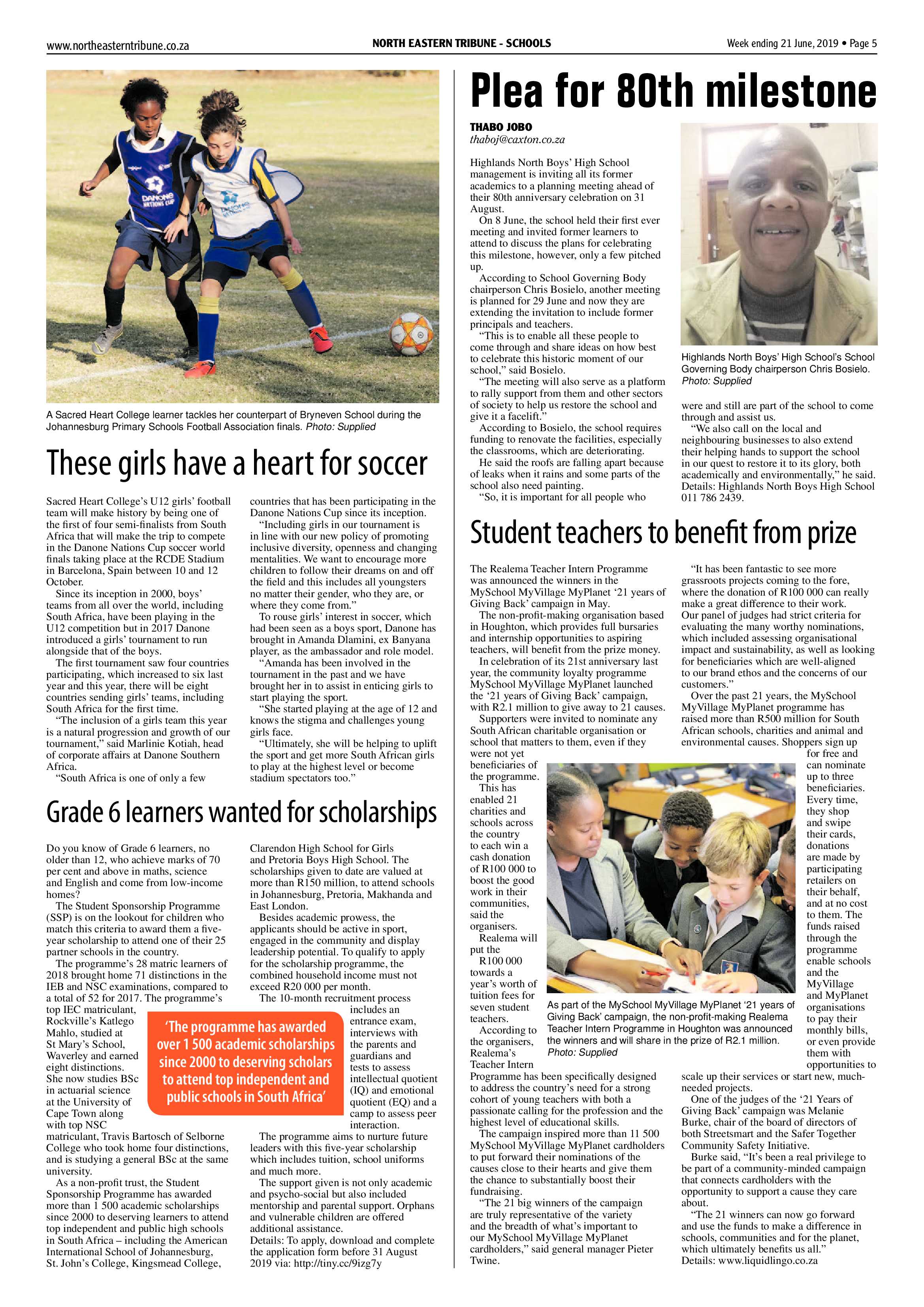 North Eastern Tribune 21 June, 2019 page 5