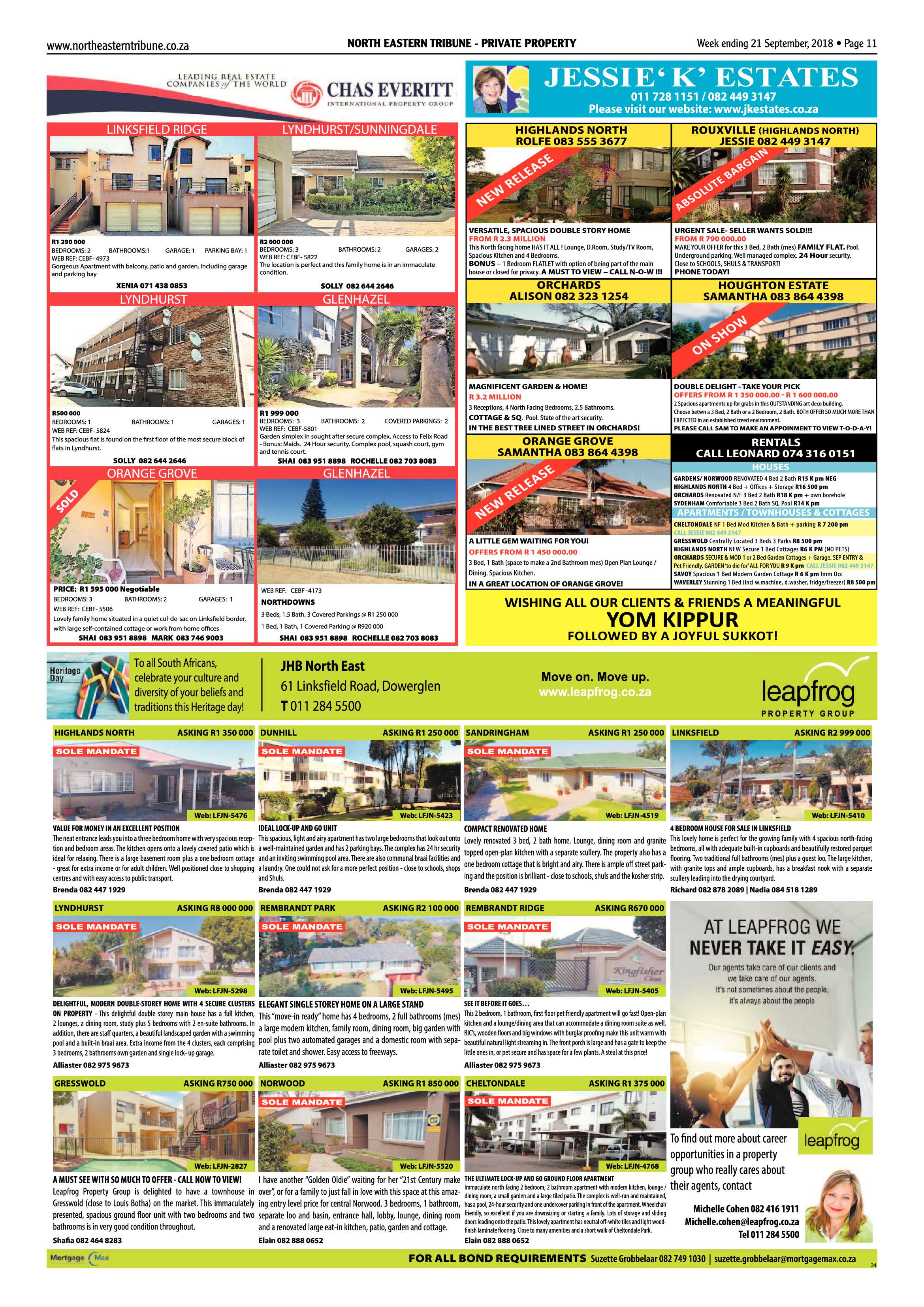 North Eastern Tribune 21 September, 2018 page 11