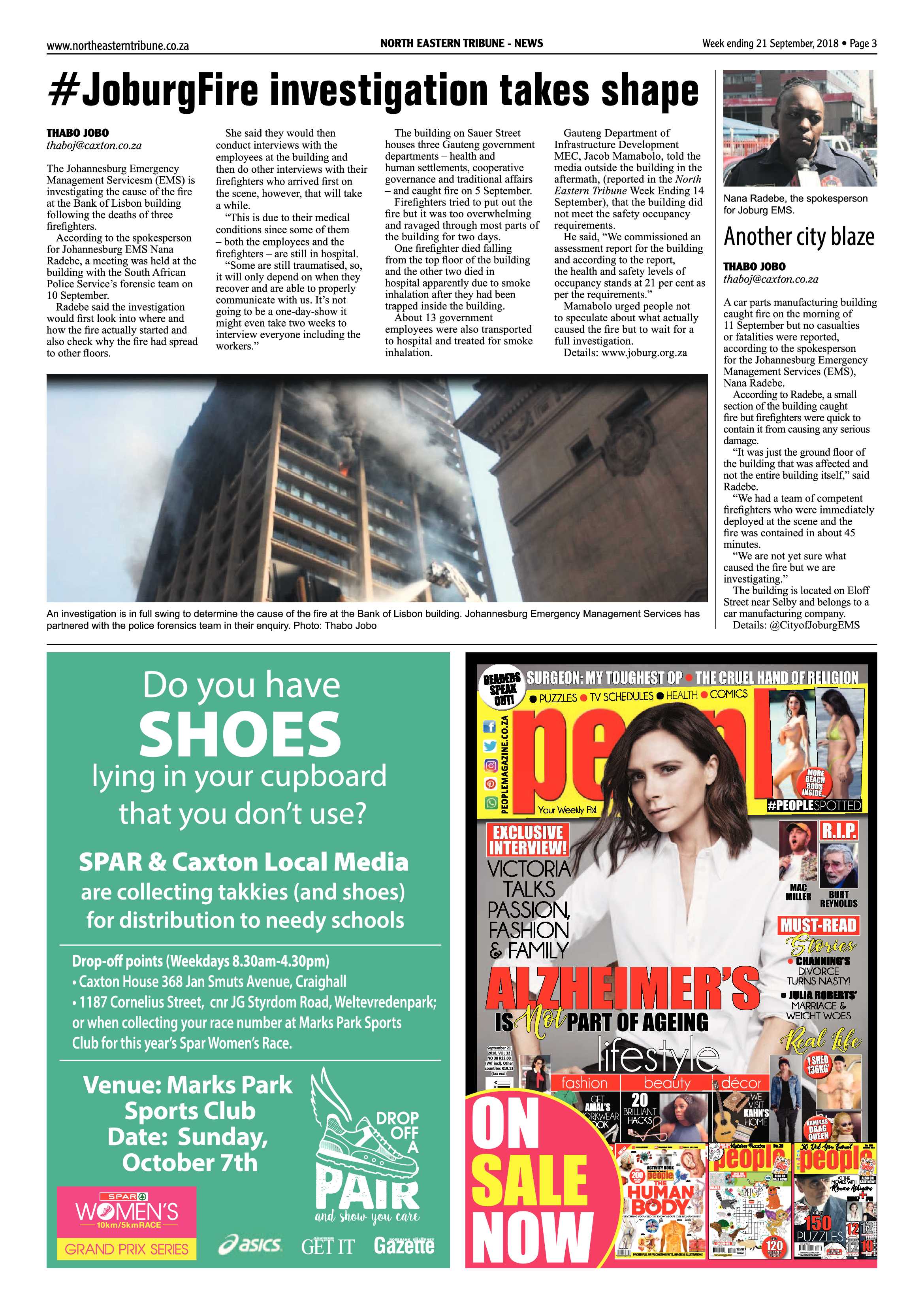 North Eastern Tribune 21 September, 2018 page 3