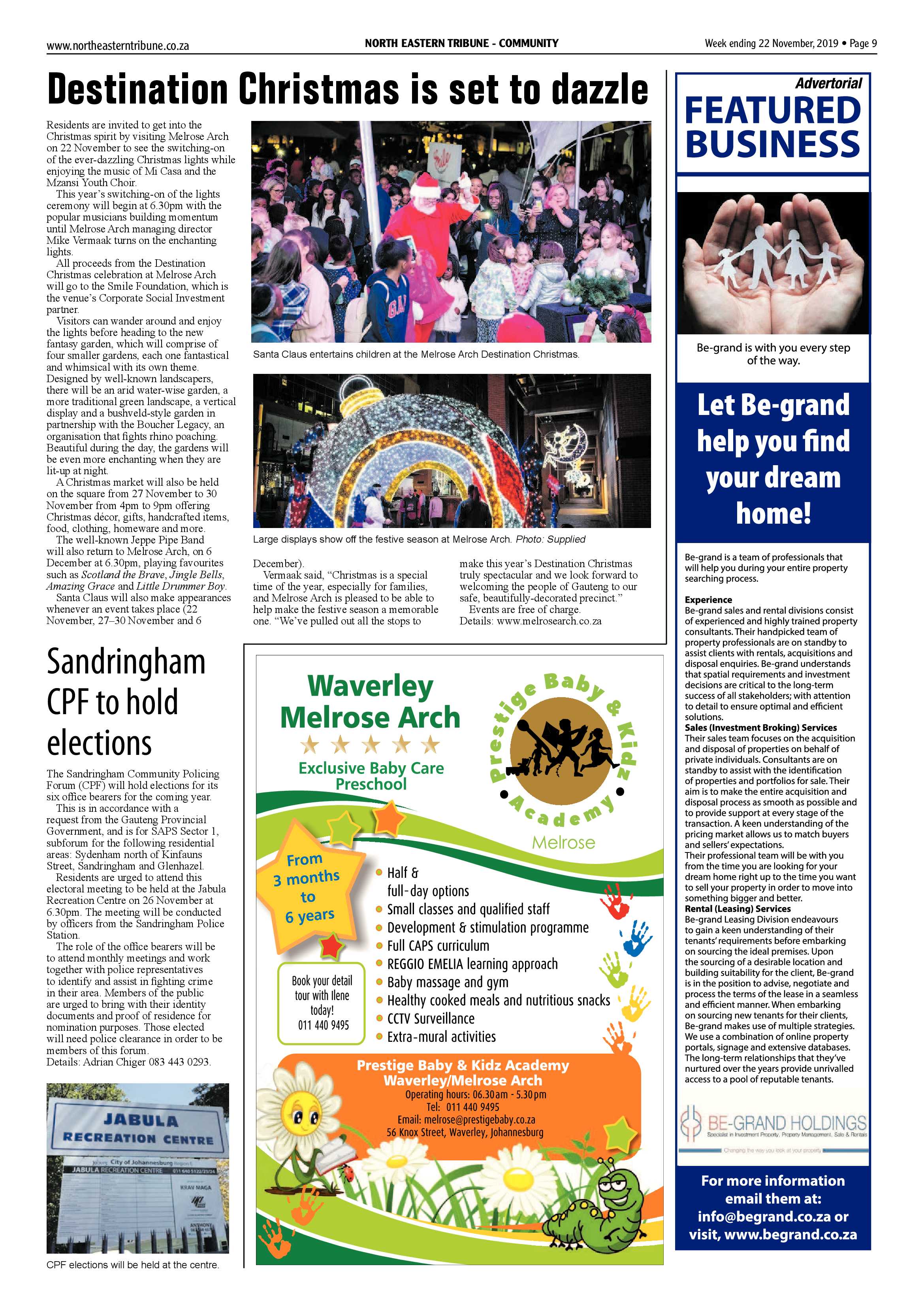 North Eastern Tribune 22 November, 2019 page 9