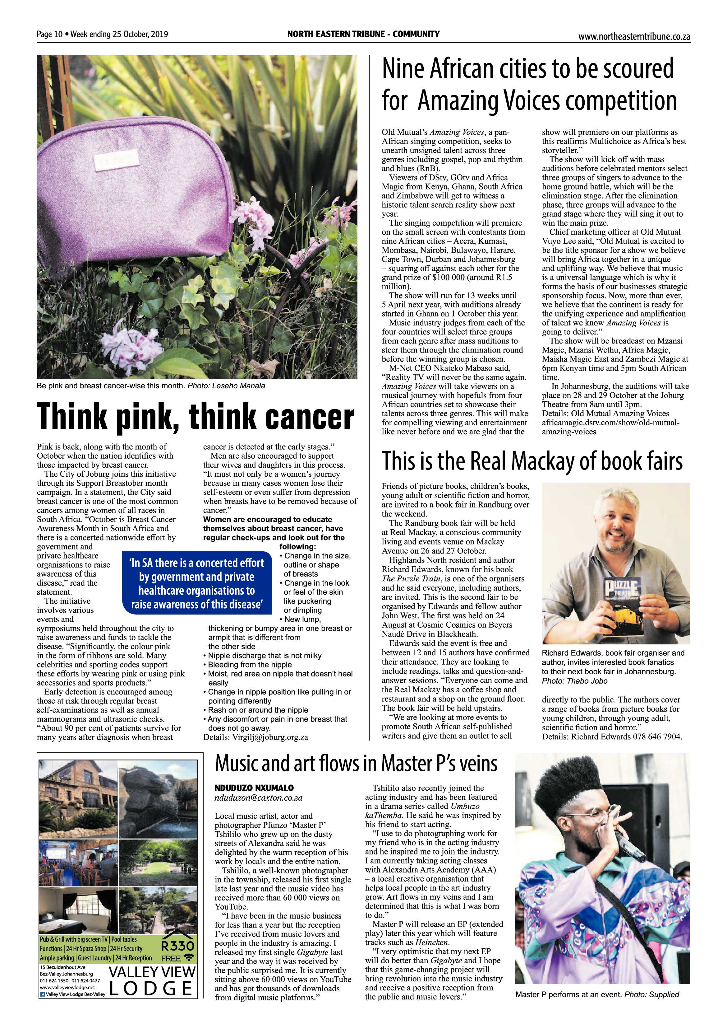 North Eastern Tribune 22 October, 2019 page 10
