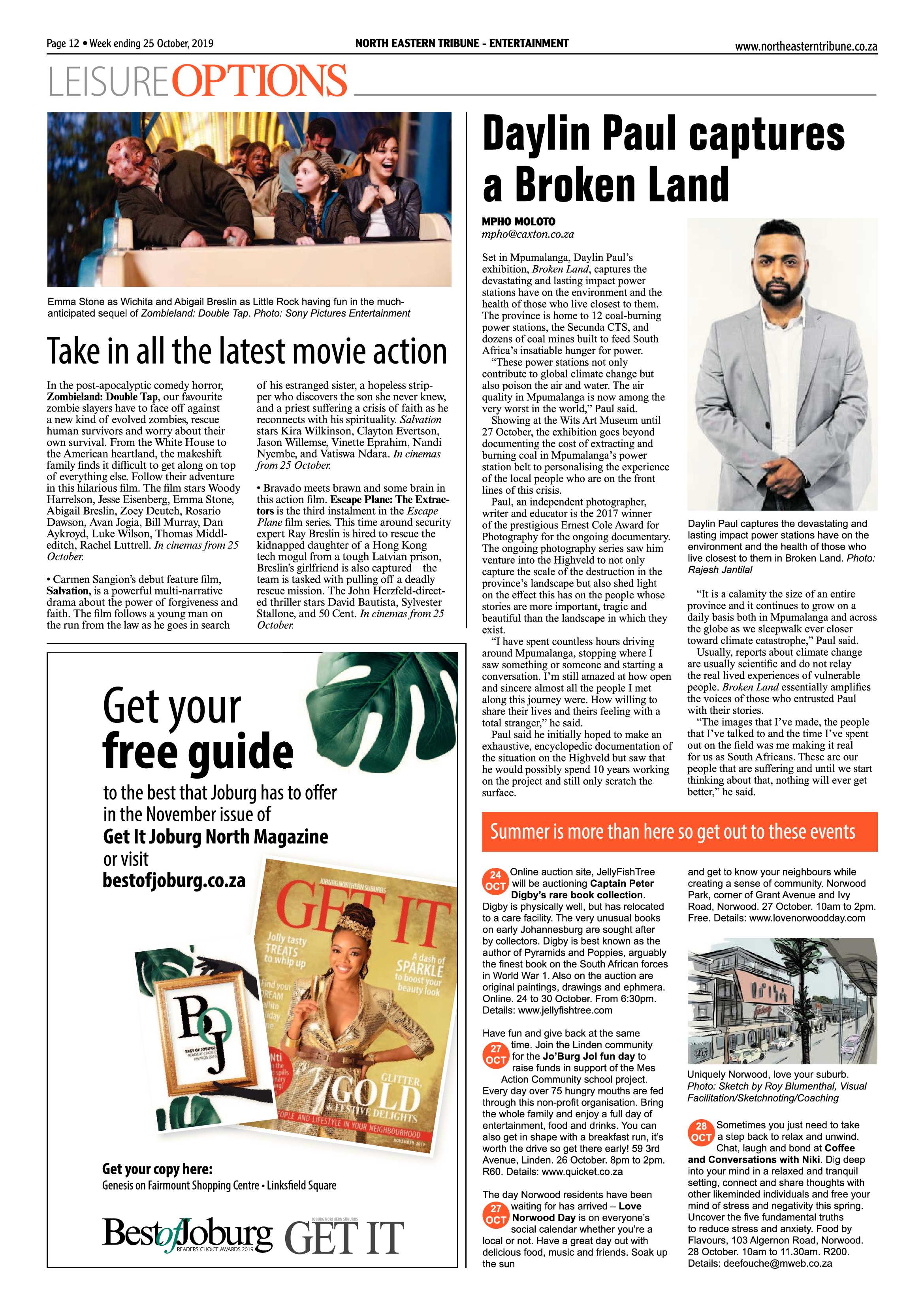 North Eastern Tribune 22 October, 2019 page 12