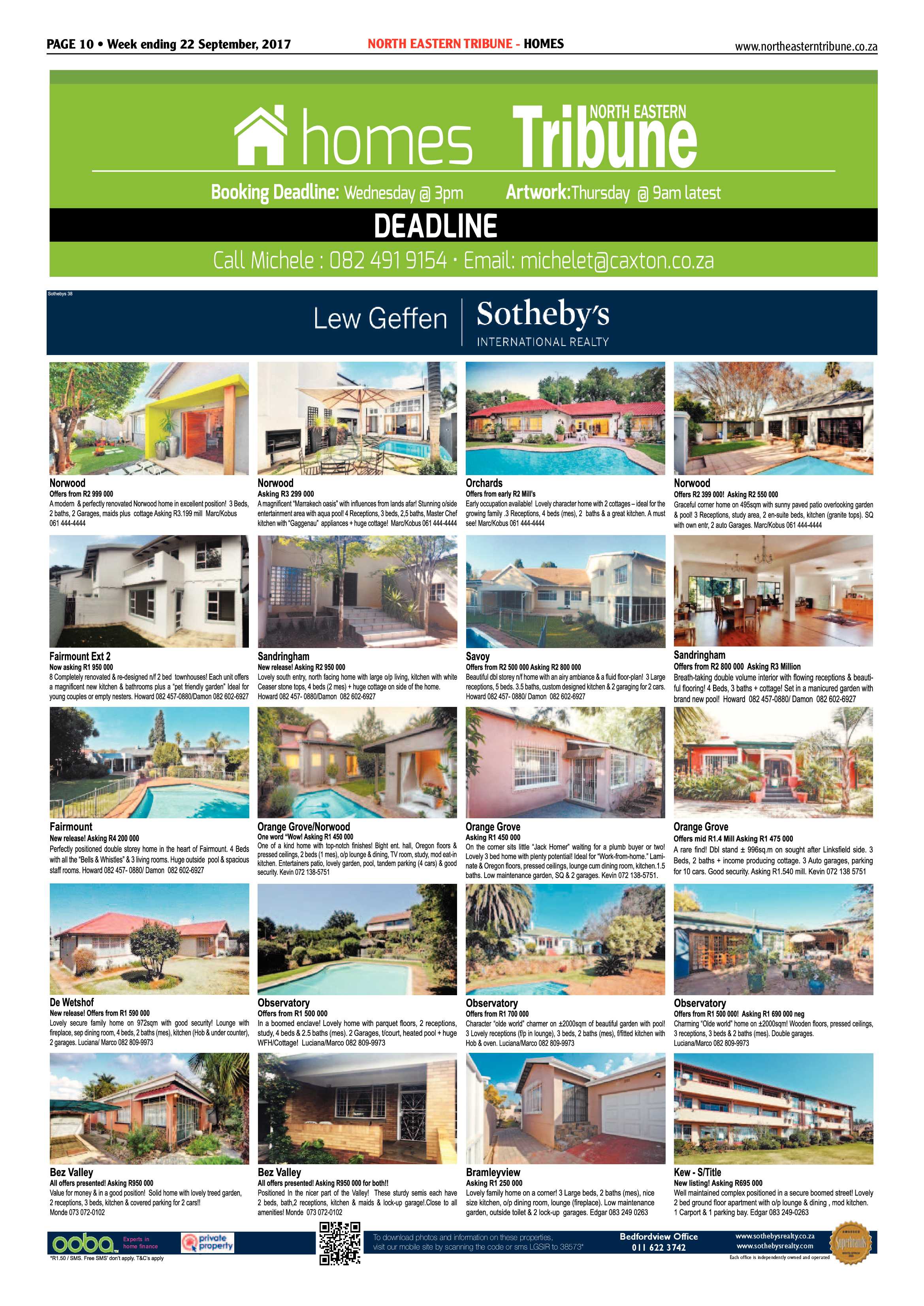 North Eastern Tribune 22 September 2017 page 10