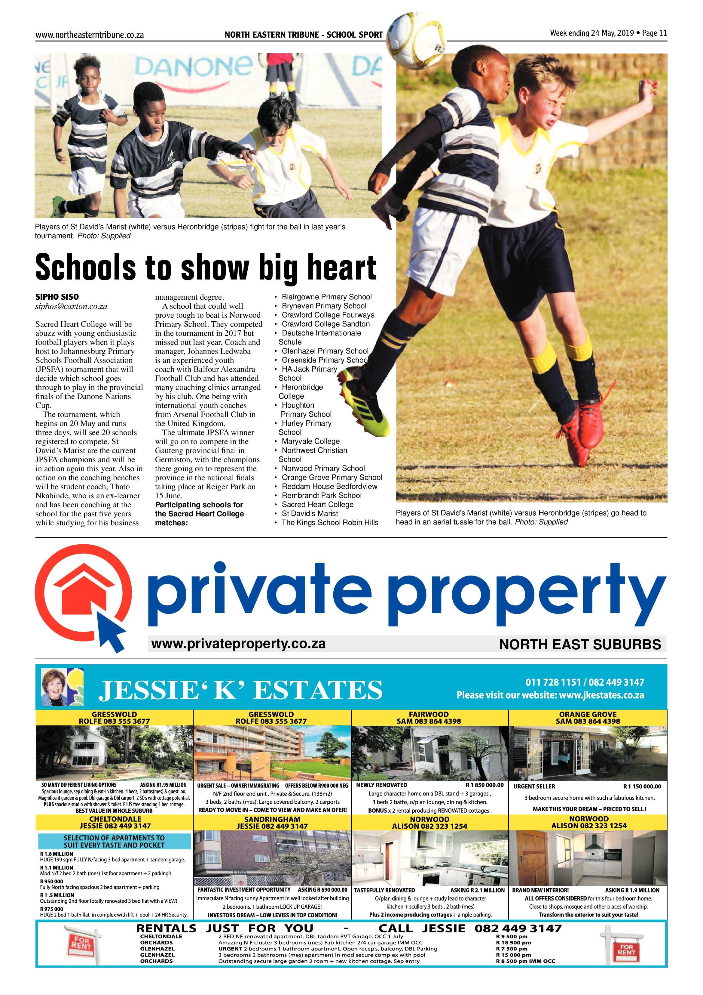 North Eastern Tribune 24 May, 2019 page 11