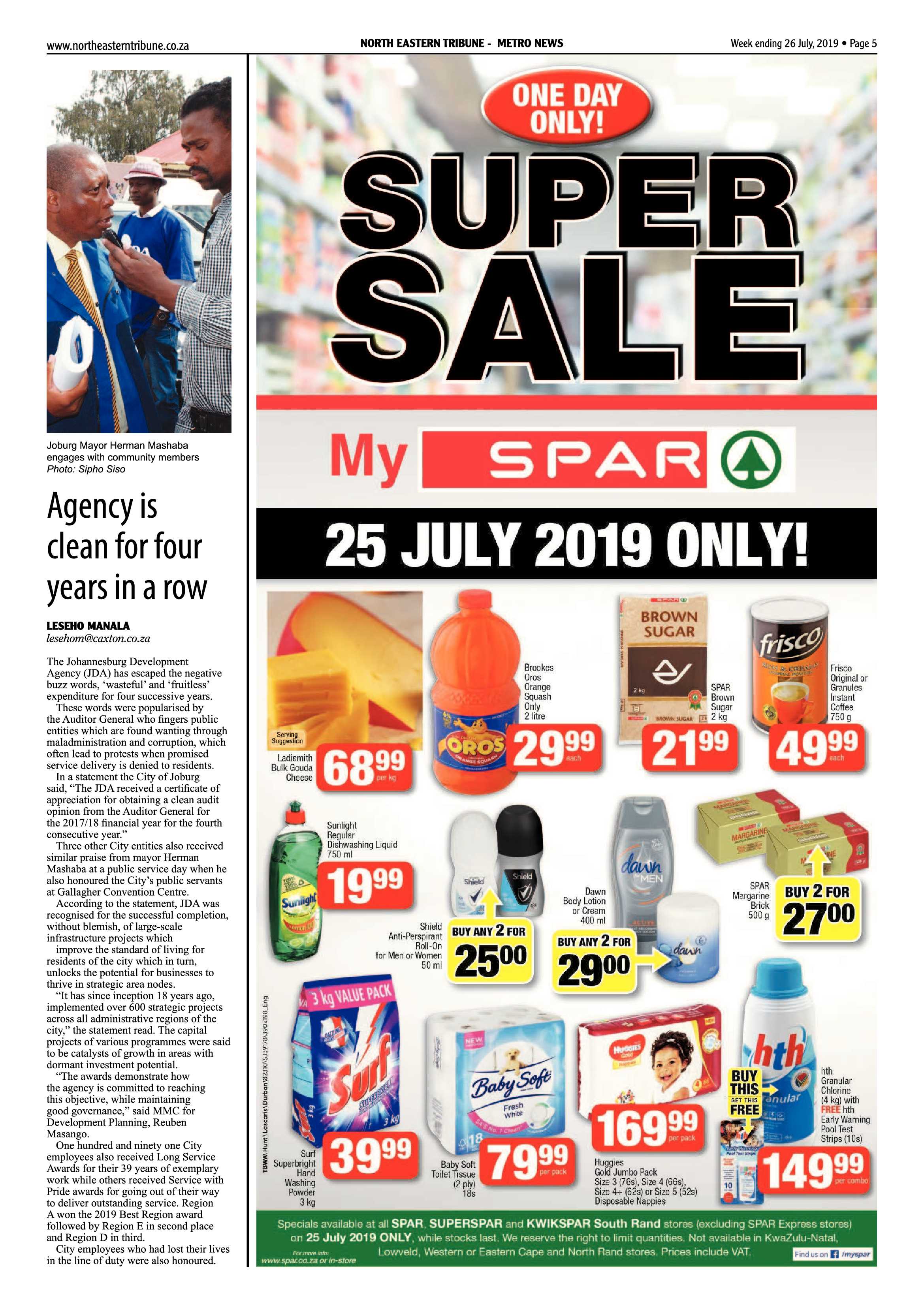 North Eastern Tribune 26 July, 2019 page 5