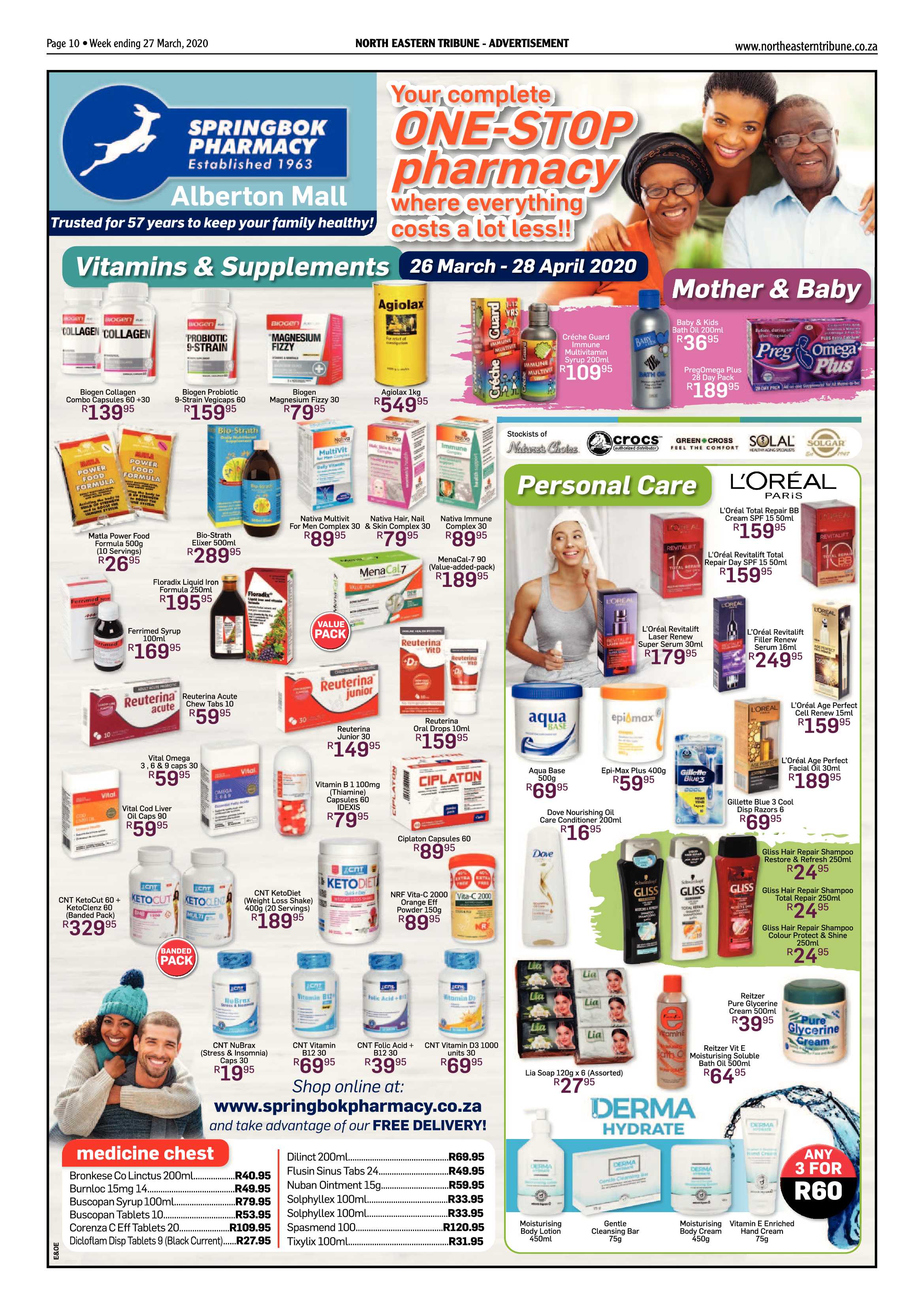 North Eastern Tribune 27 March 2020 page 10