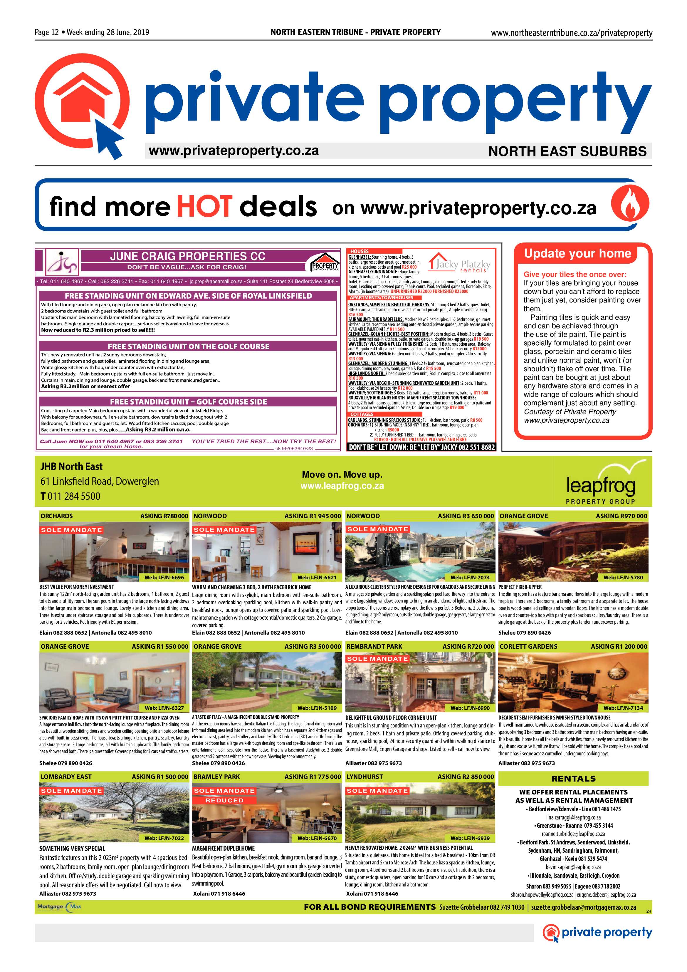 North Eastern Tribune 28 June, 2019 page 10