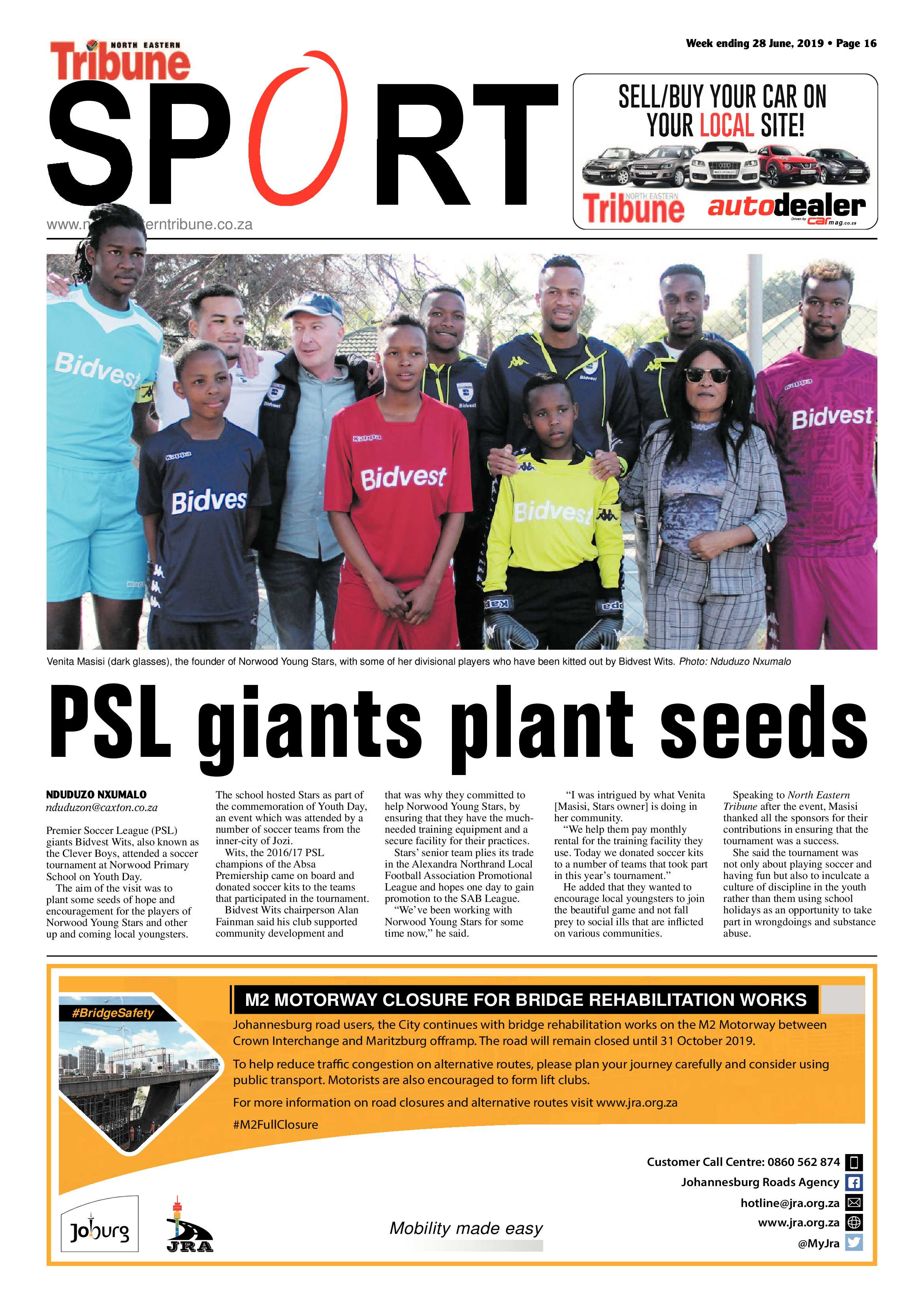 North Eastern Tribune 28 June, 2019 page 14