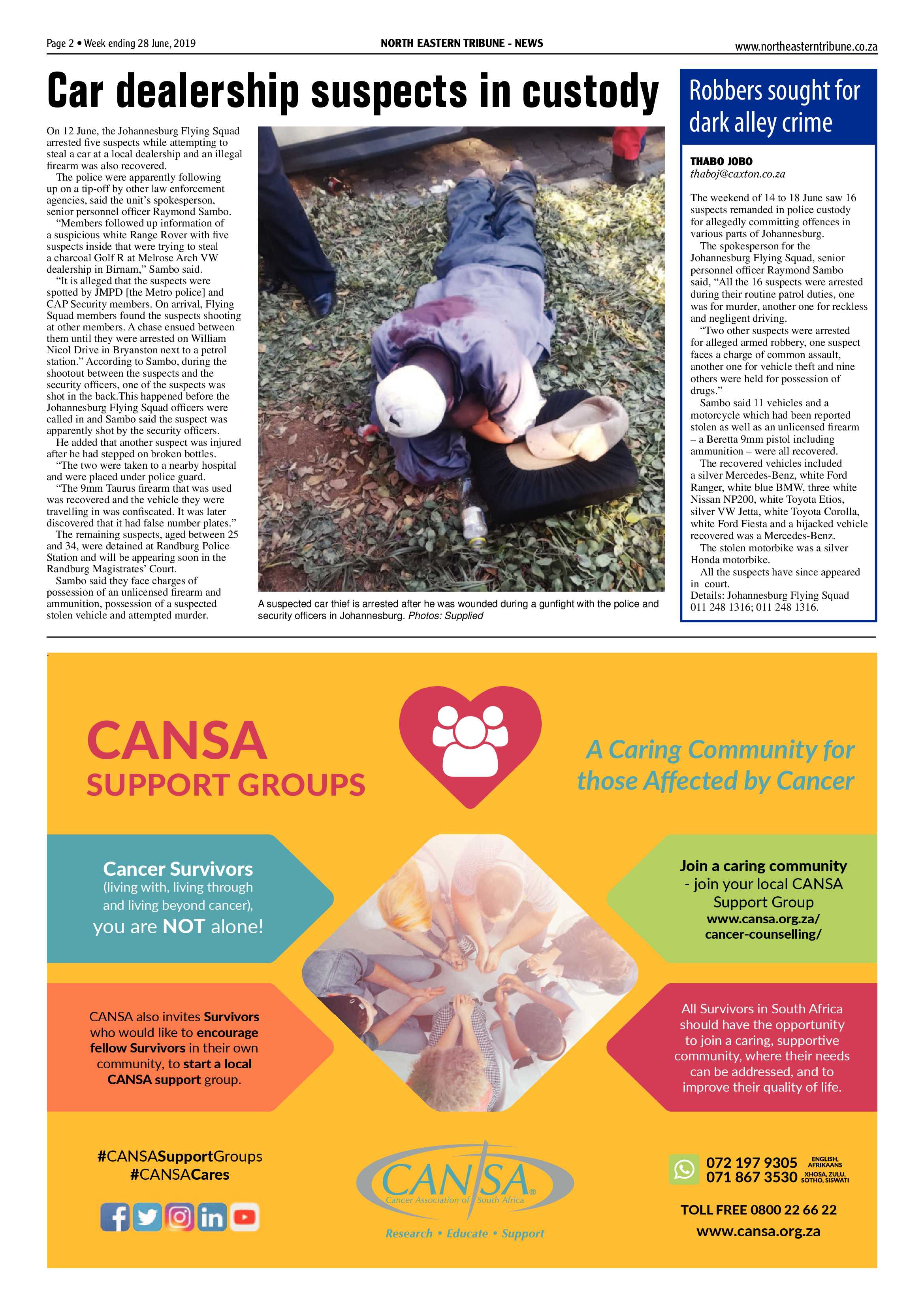 North Eastern Tribune 28 June, 2019 page 2