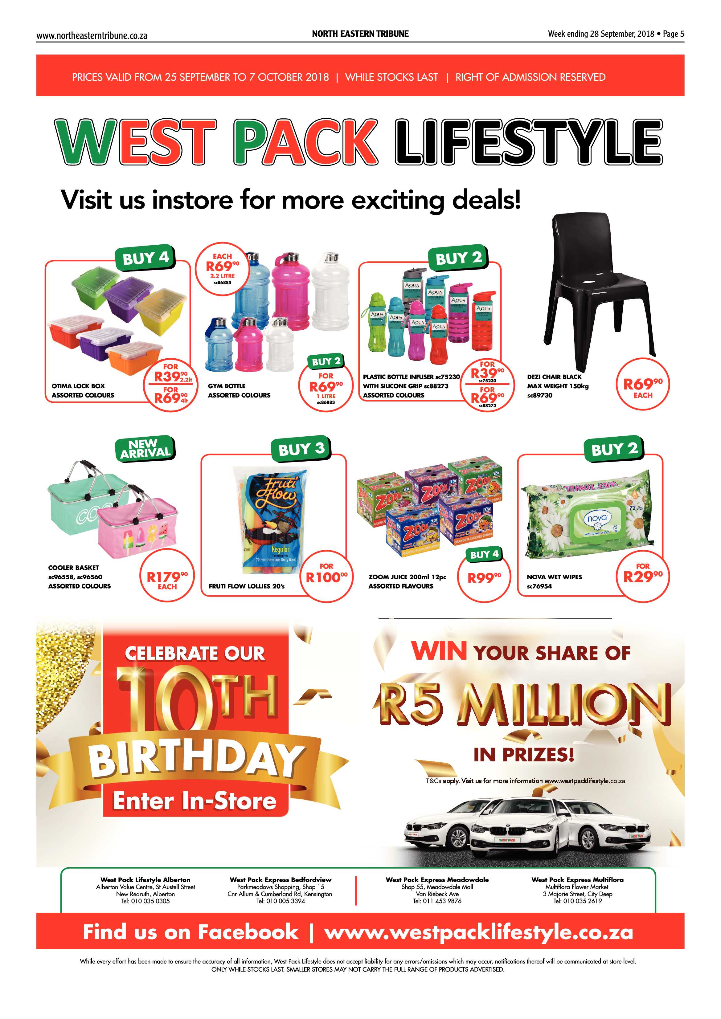 North Eastern Tribune 28 September, 2018 page 5