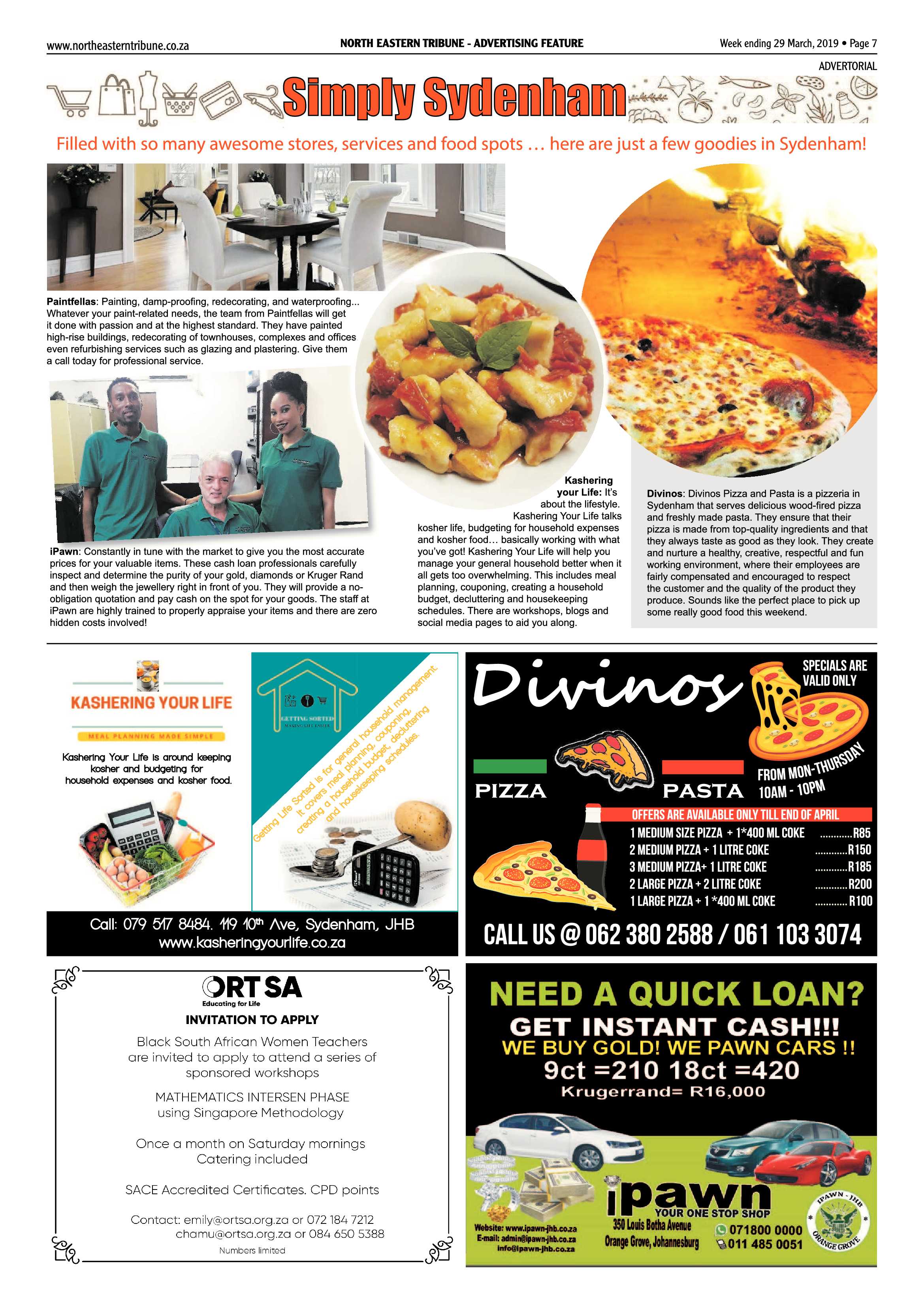 North Eastern Tribune 29 March, 2019 page 7