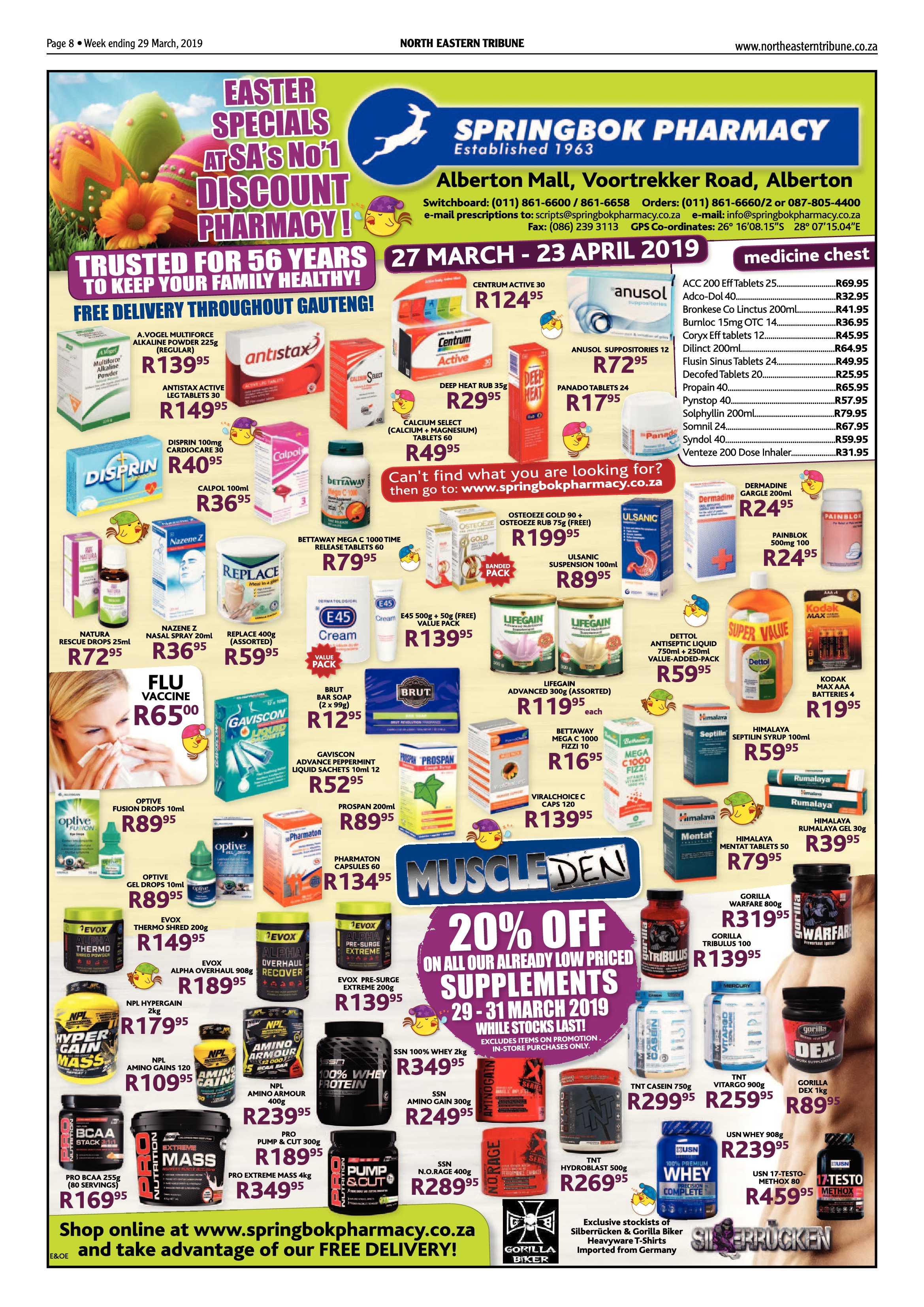 North Eastern Tribune 29 March, 2019 page 8