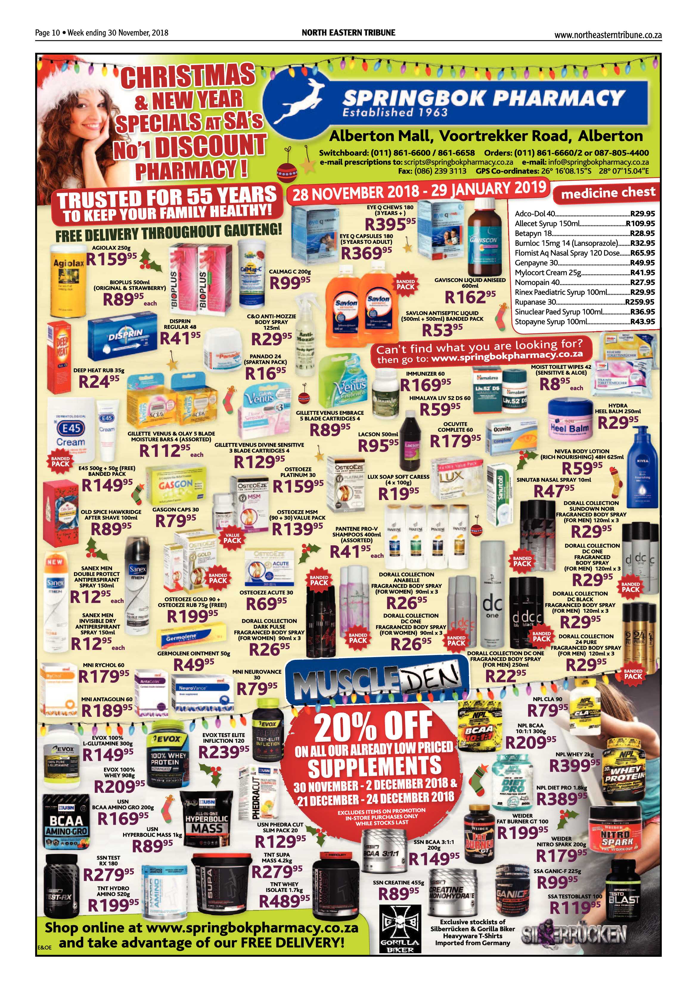 North Eastern Tribune 30 November, 2018 page 10