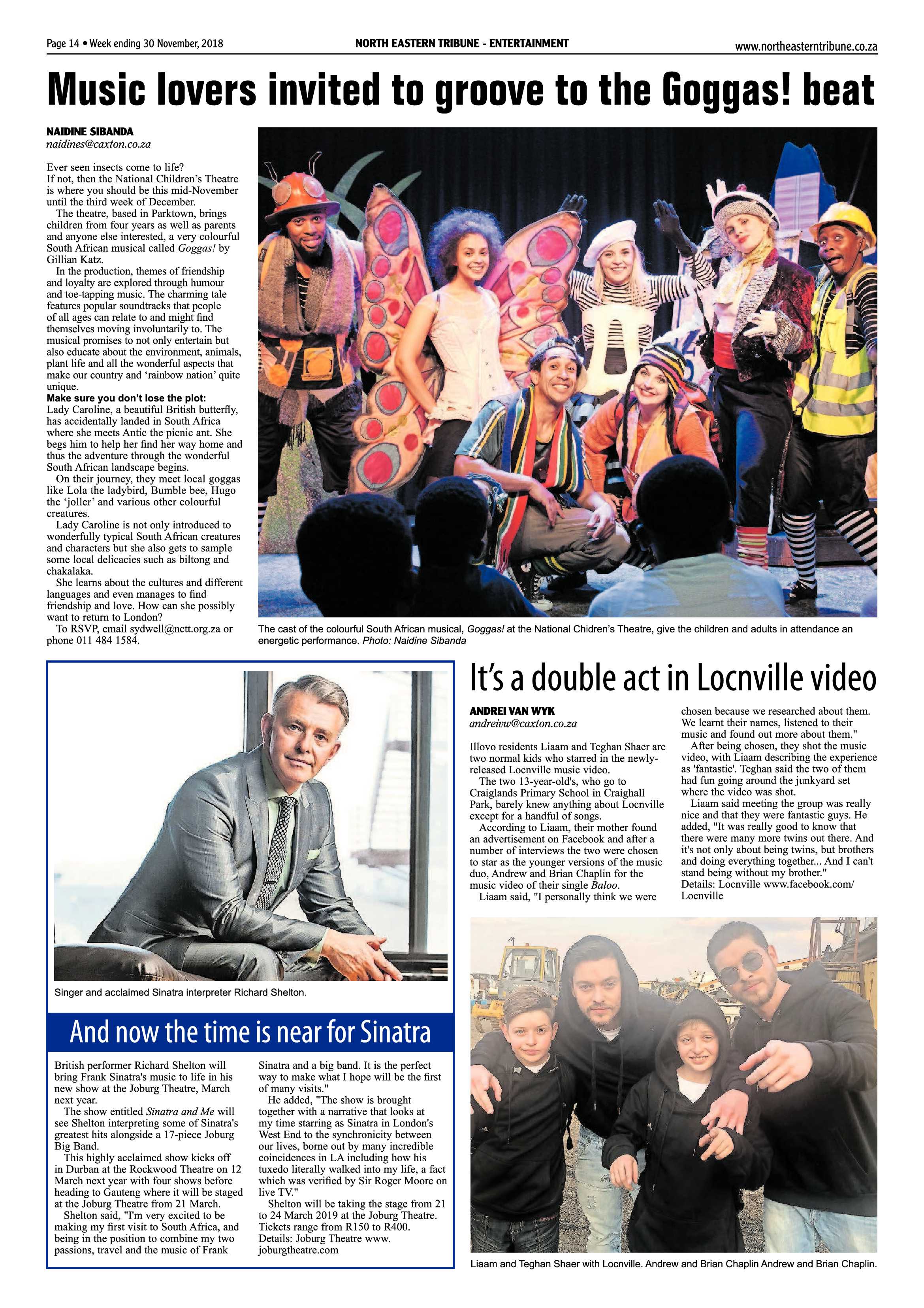 North Eastern Tribune 30 November, 2018 page 14
