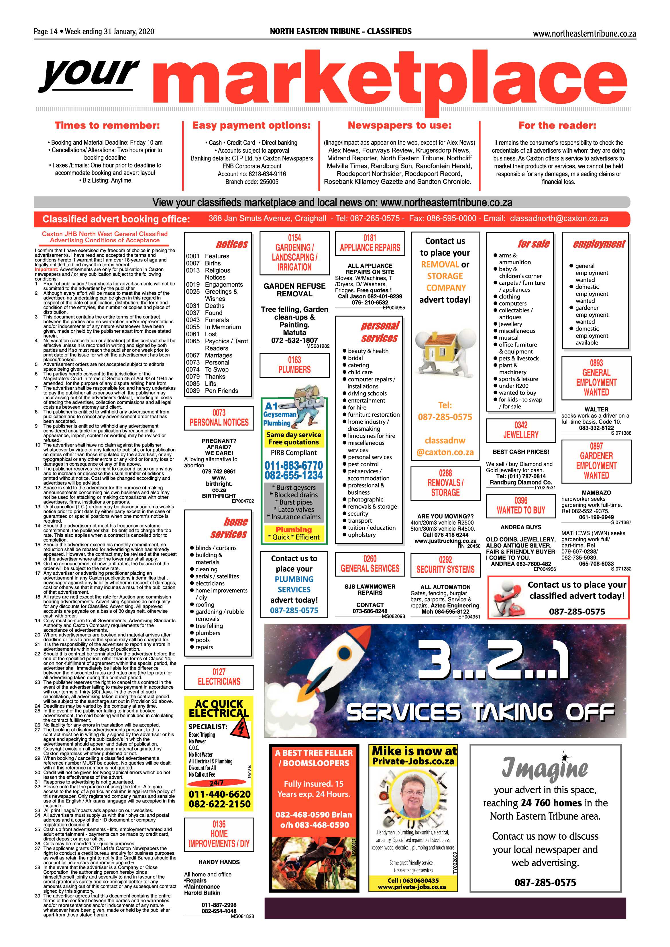 North Eastern Tribune 31 January 2020 page 14