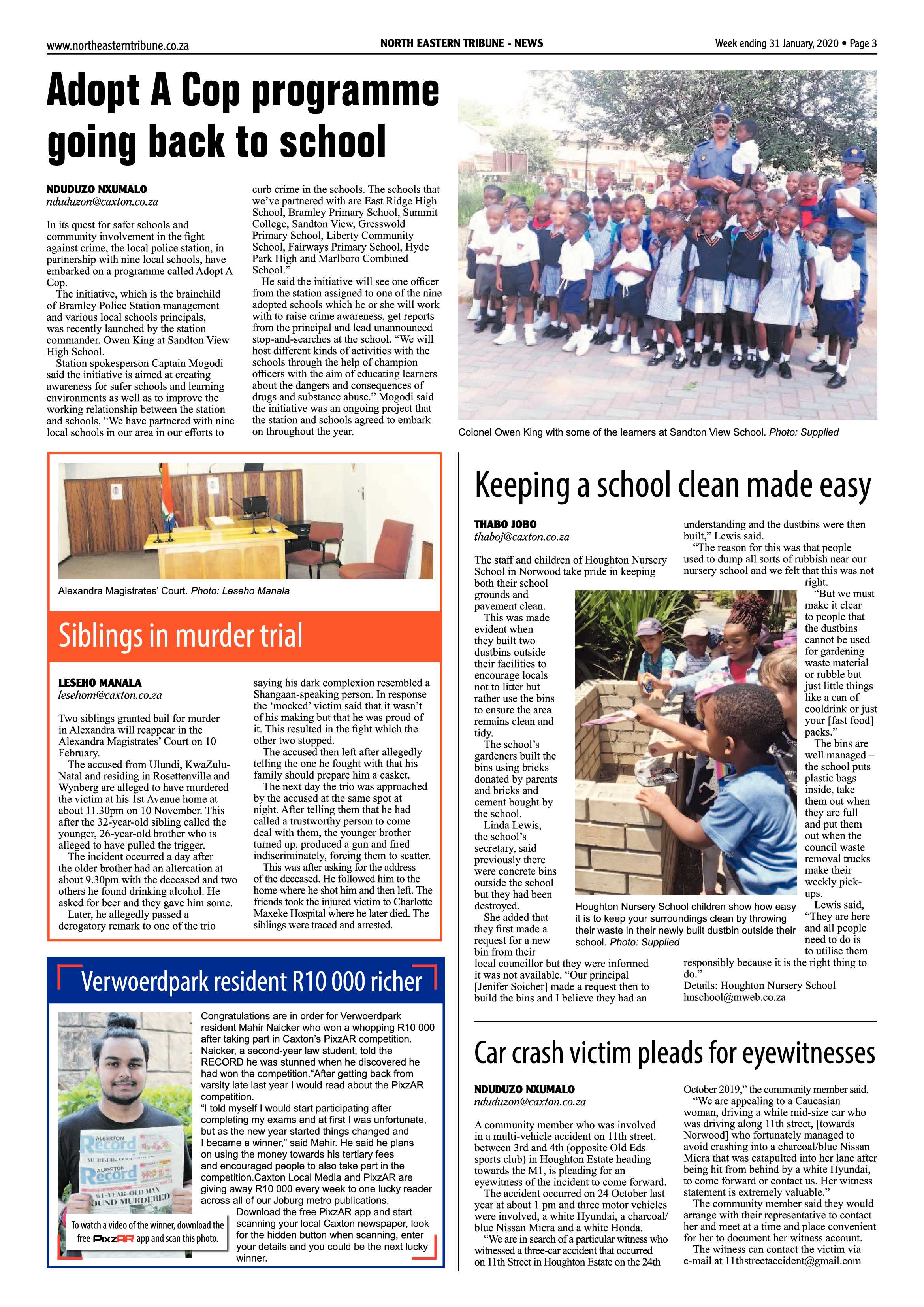 North Eastern Tribune 31 January 2020 page 3