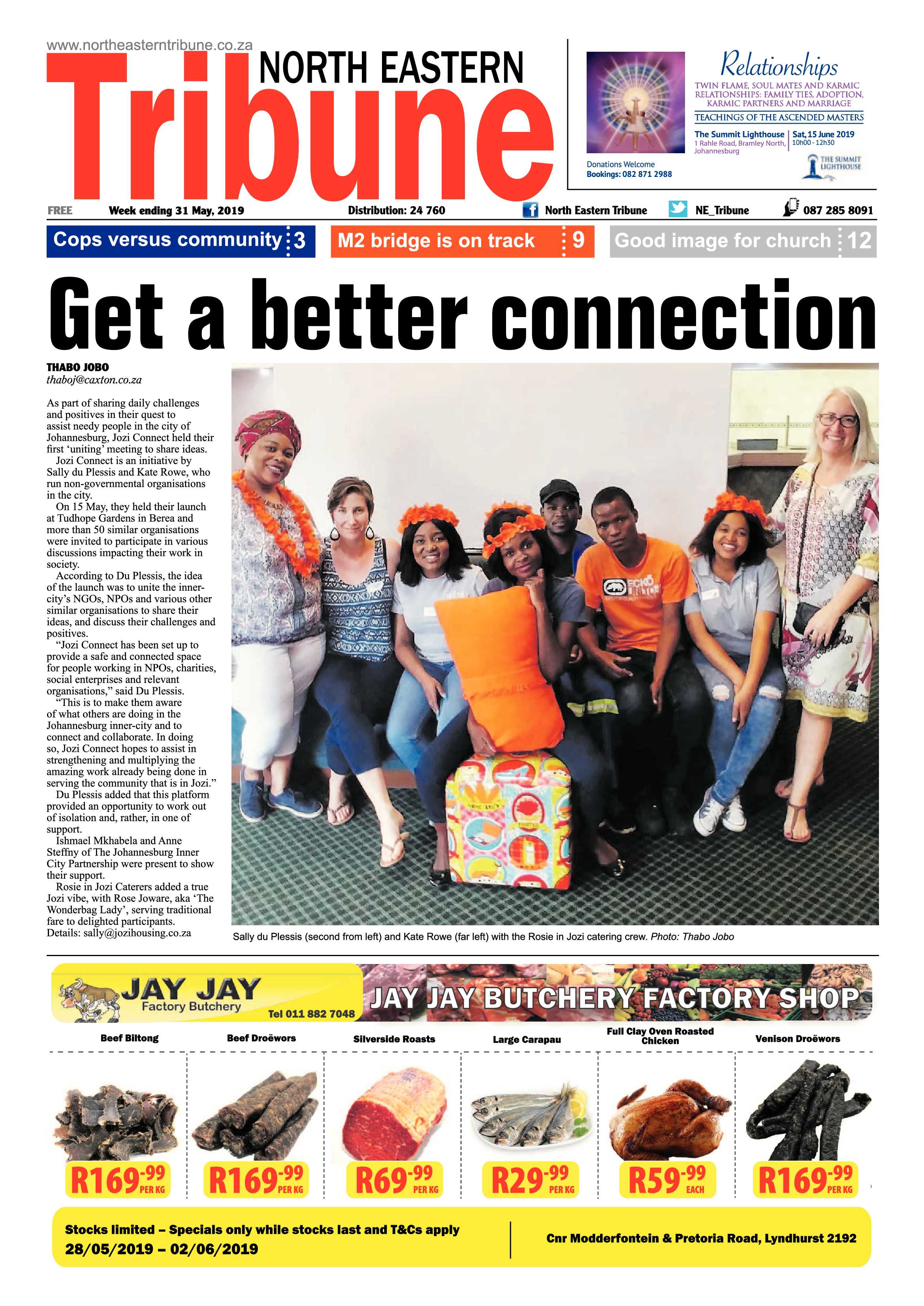 North Eastern Tribune 31 May, 2019 page 1