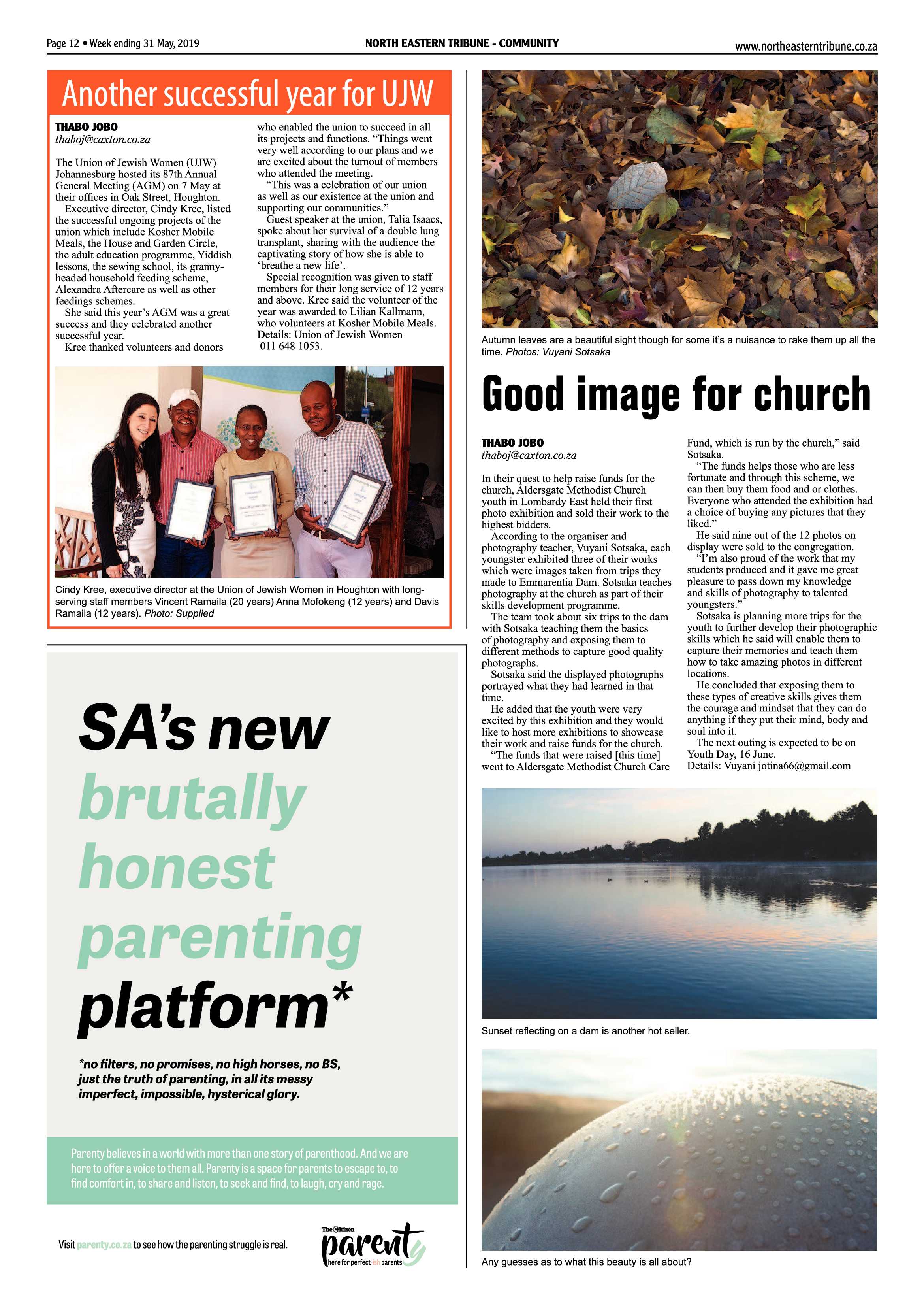 North Eastern Tribune 31 May, 2019 page 12