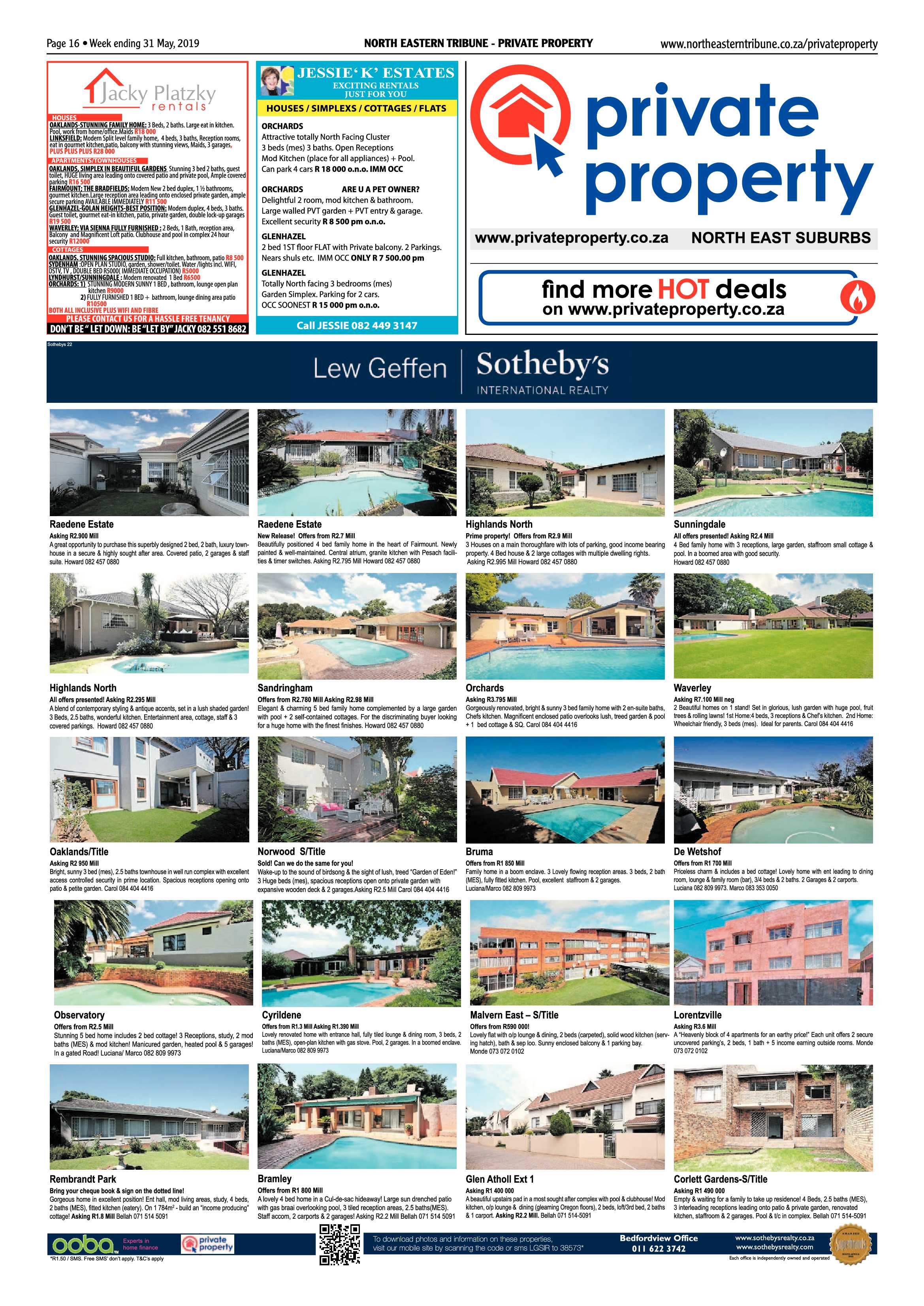 North Eastern Tribune 31 May, 2019 page 16