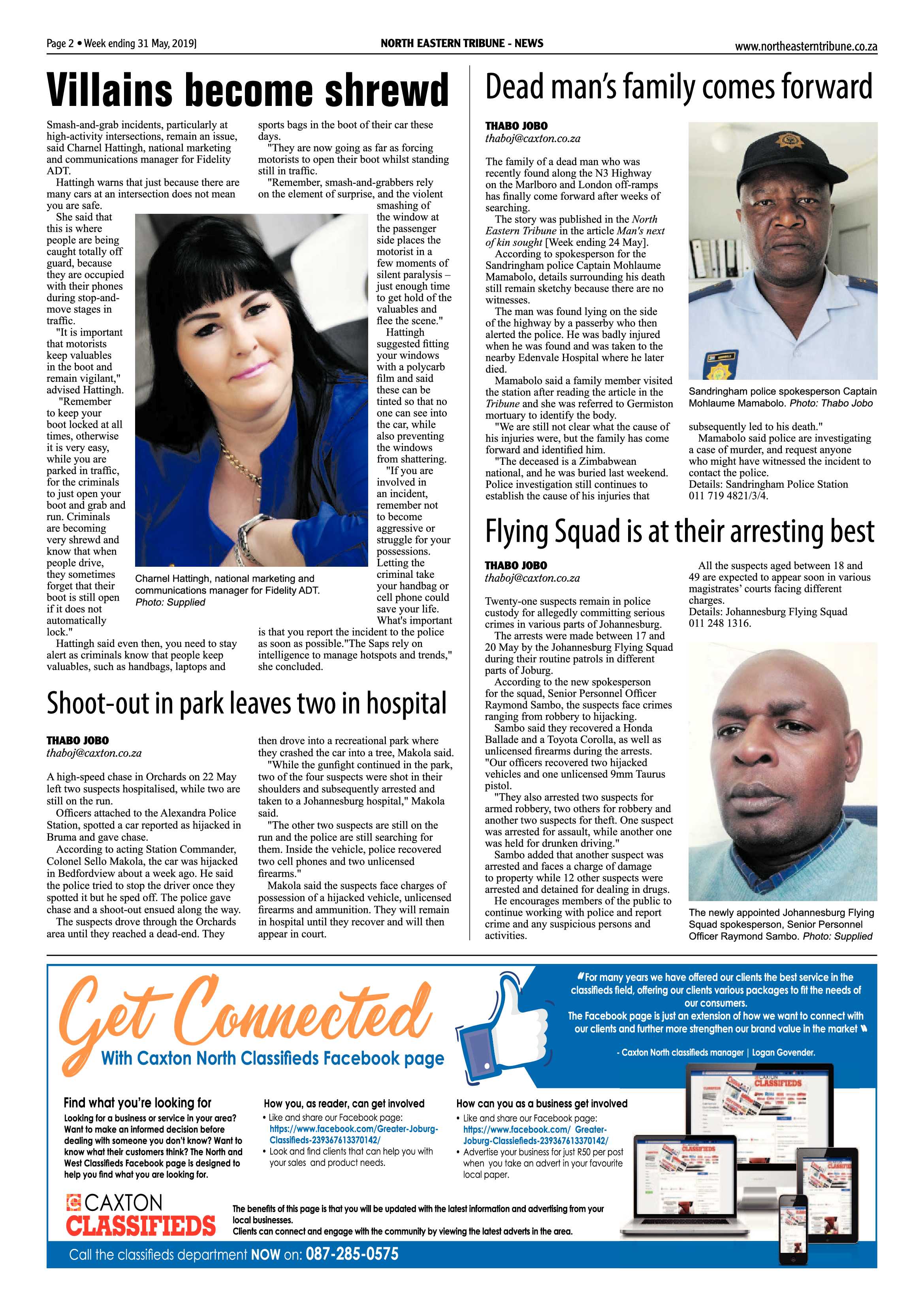 North Eastern Tribune 31 May, 2019 page 2