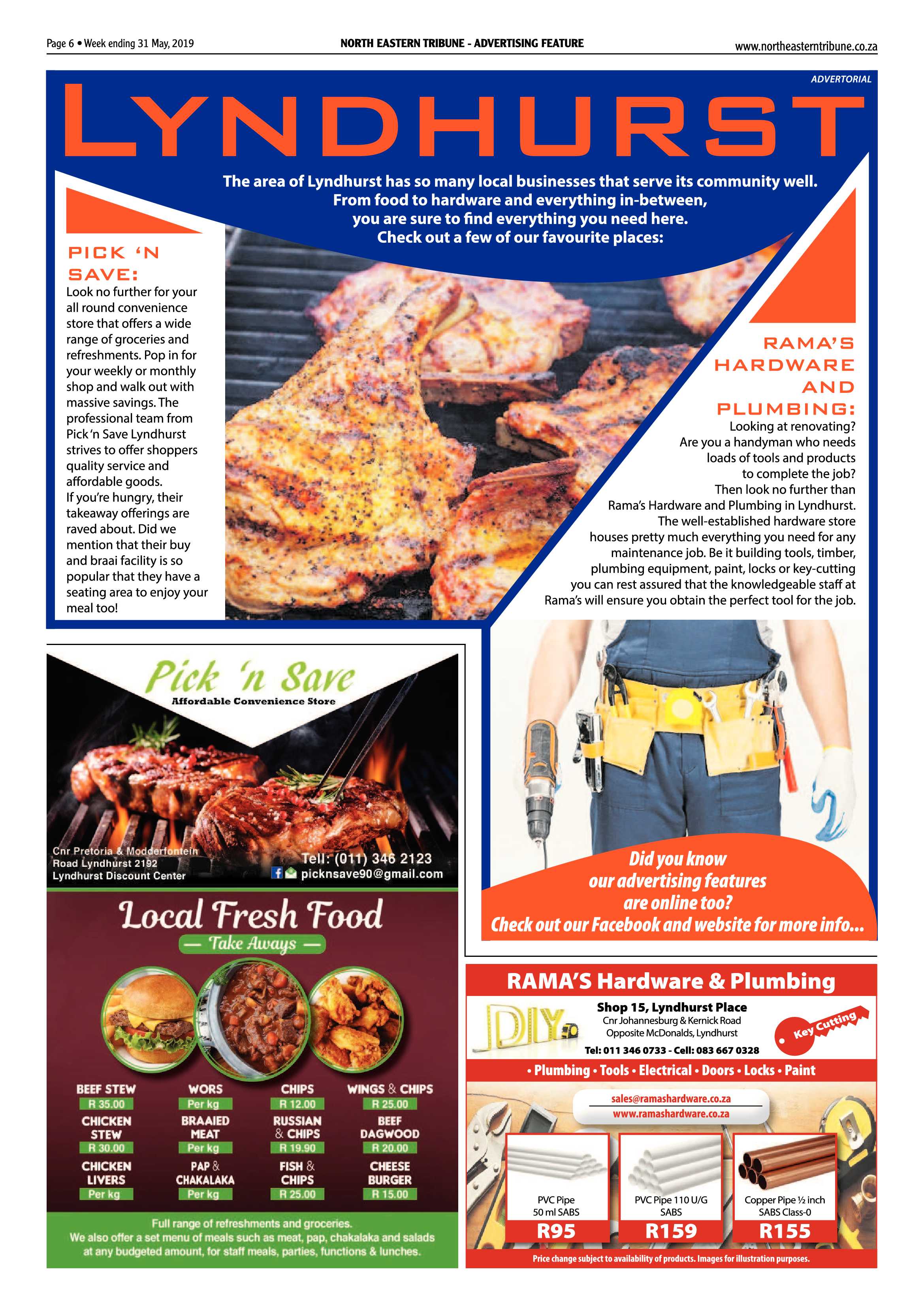 North Eastern Tribune 31 May, 2019 page 6
