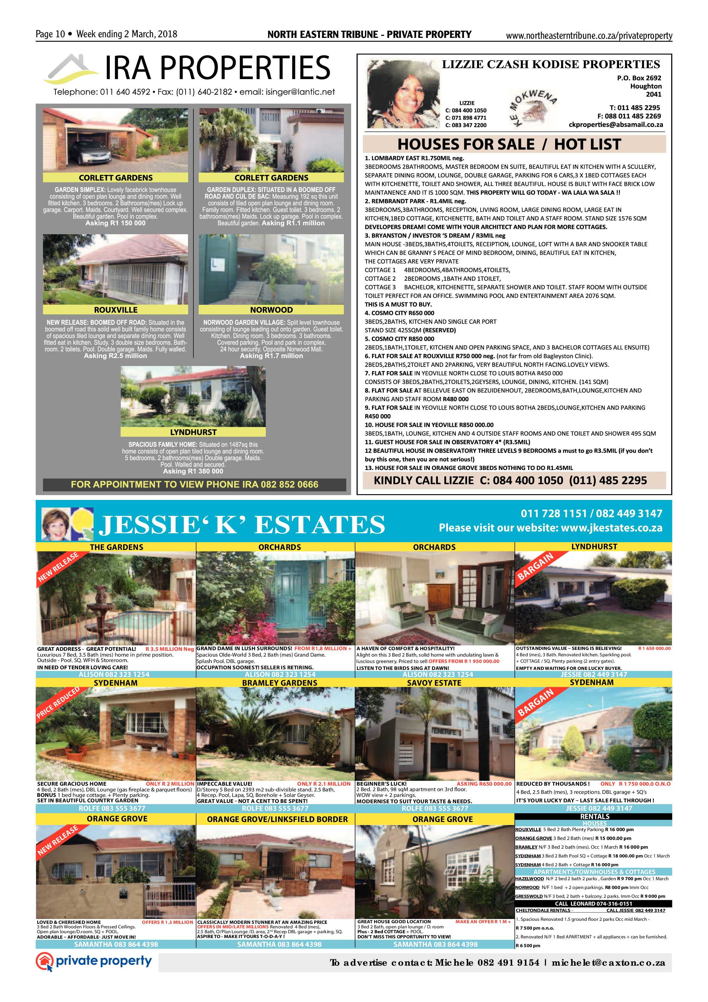 North Eastern Tribune 3 March 2018 page 10